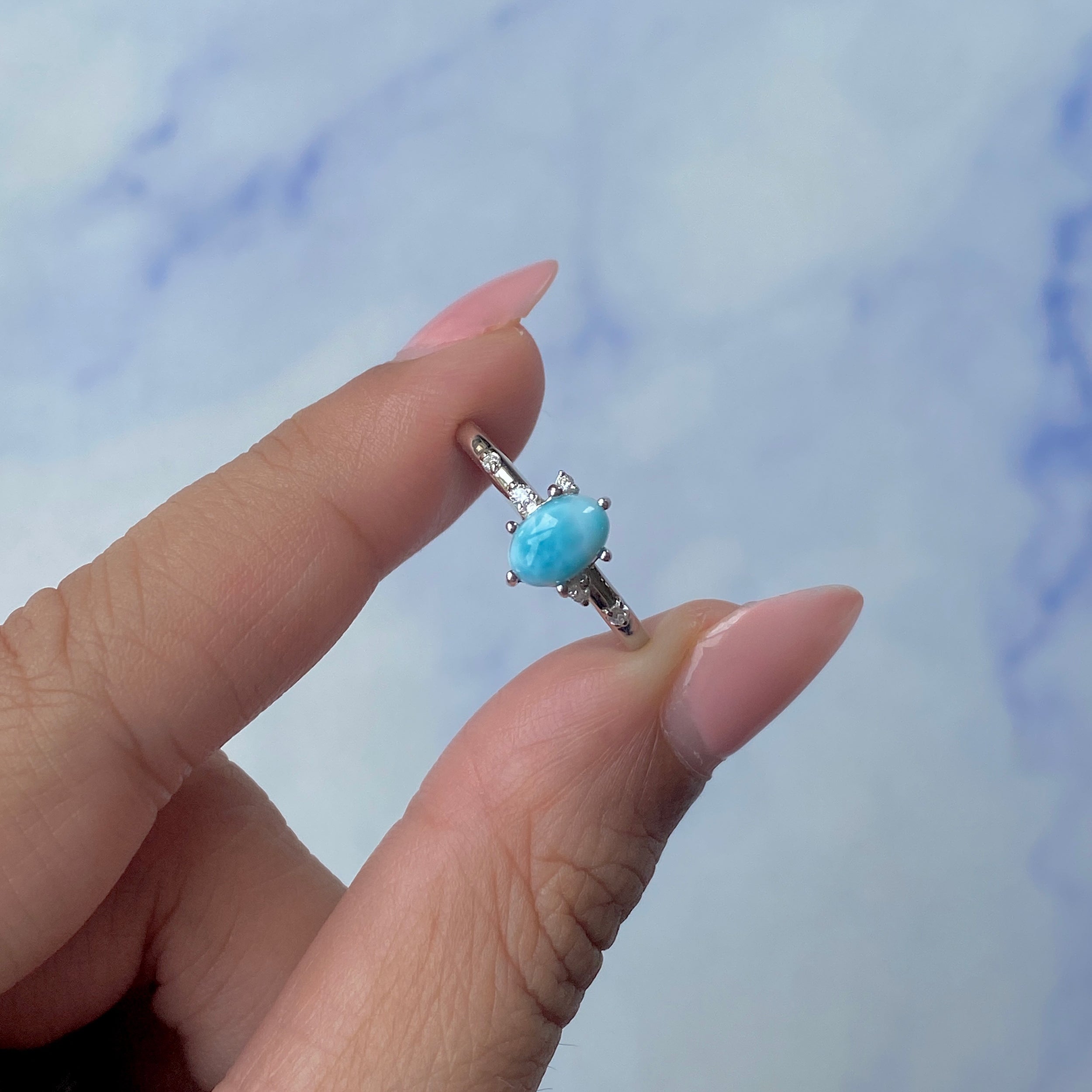 Larimar Ring-(LAR-SR-2273.)