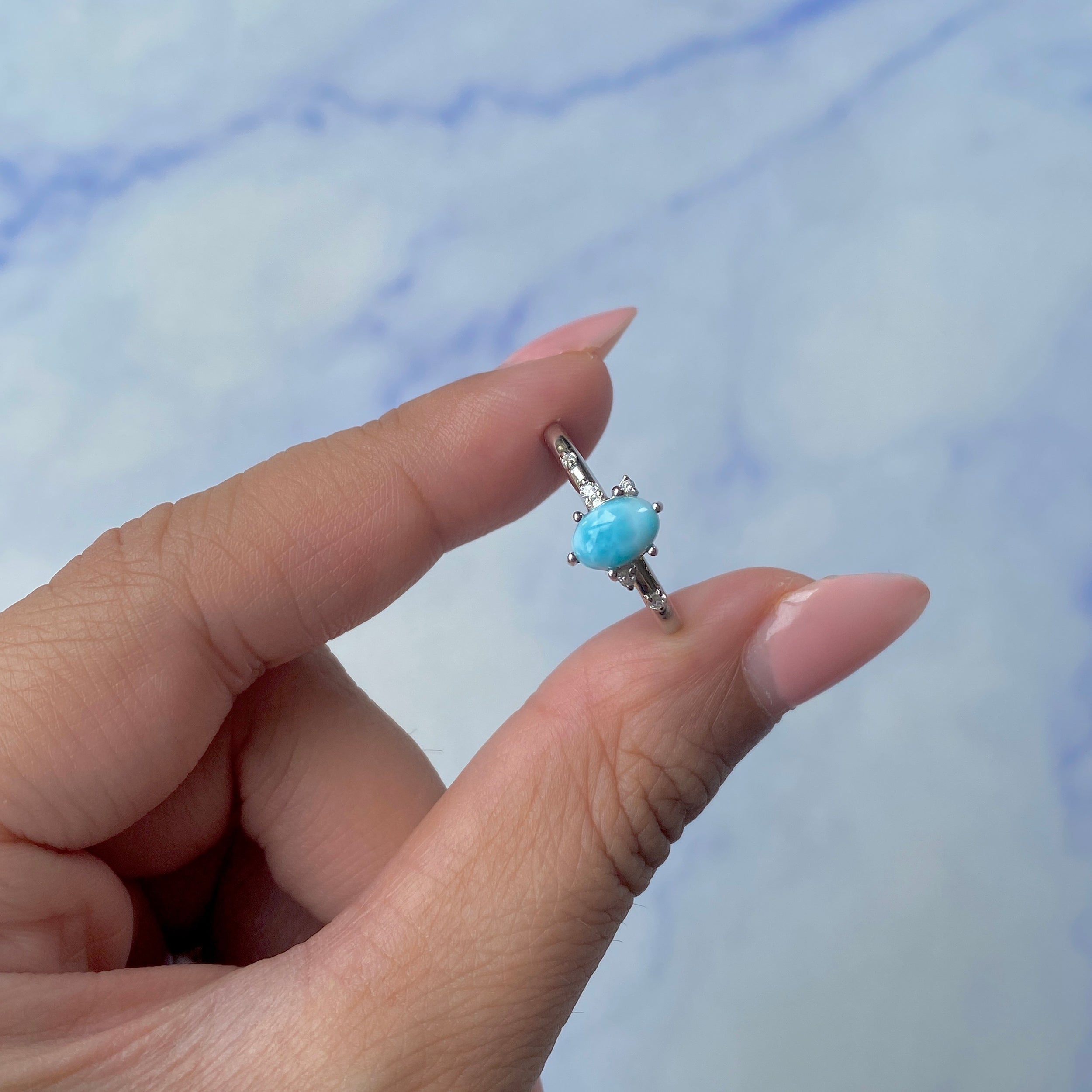 Larimar Ring-(LAR-SR-2273.)