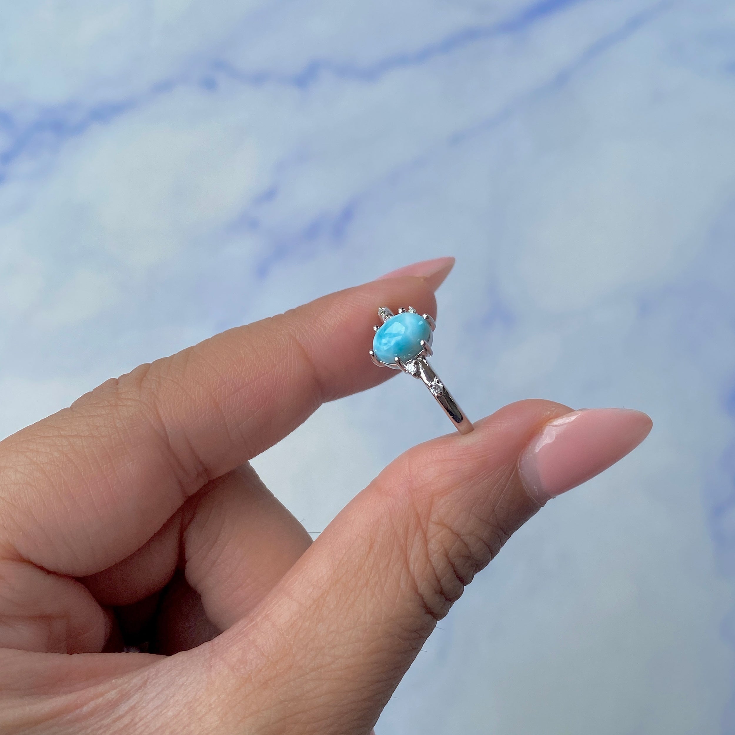 Larimar Ring-(LAR-SR-2273.)