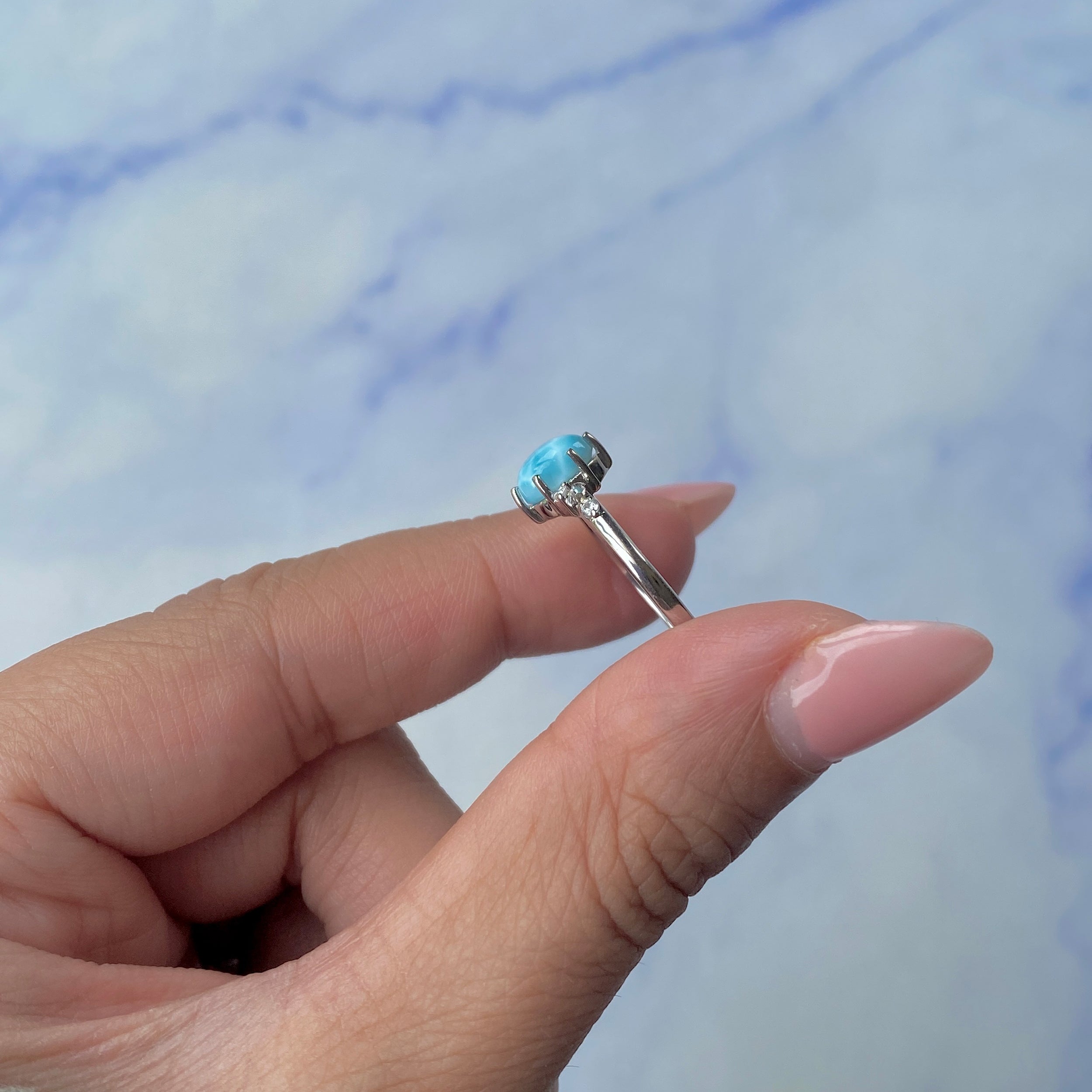Larimar Ring-(LAR-SR-2273.)