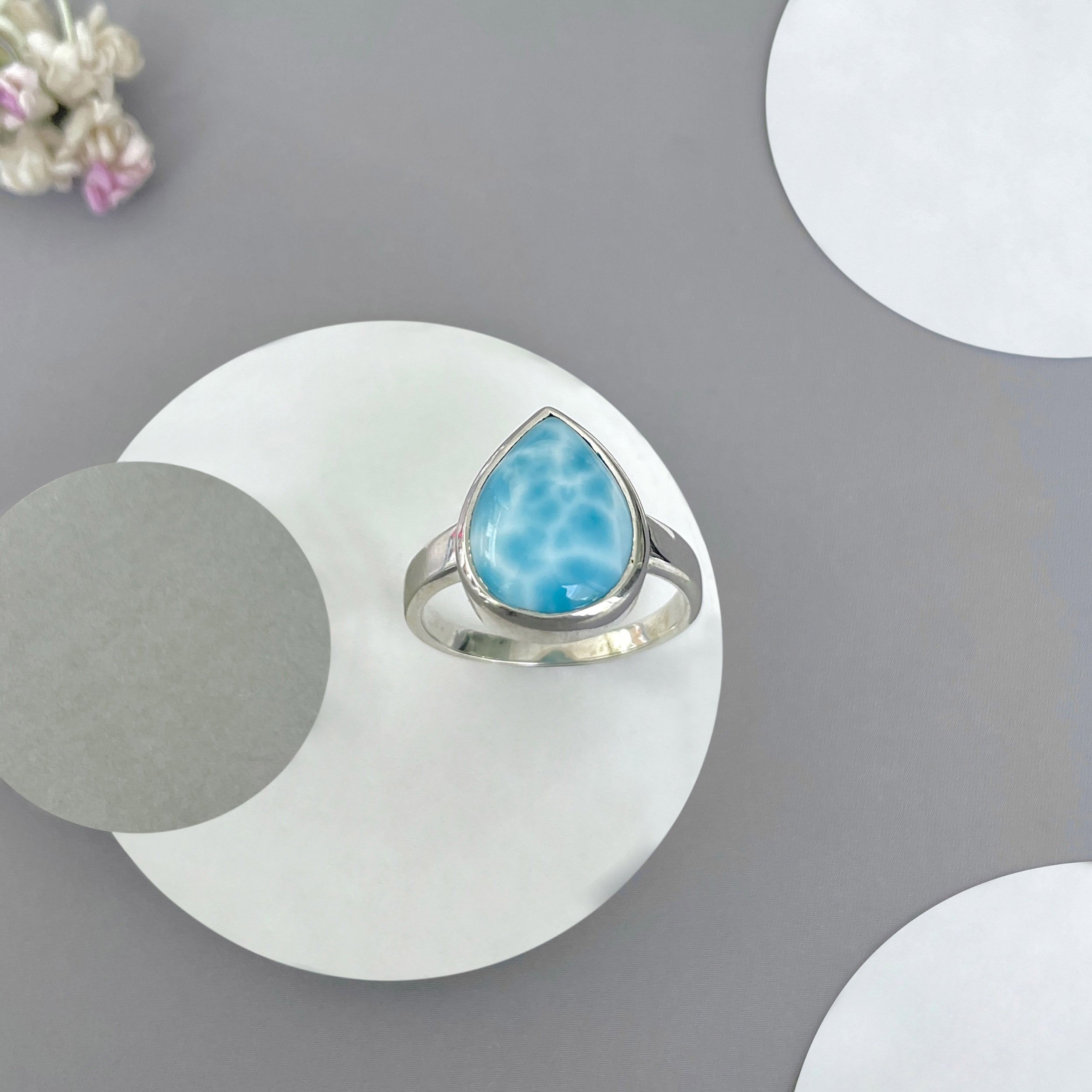 Larimar Ring-(LAR-SR-2361.)
