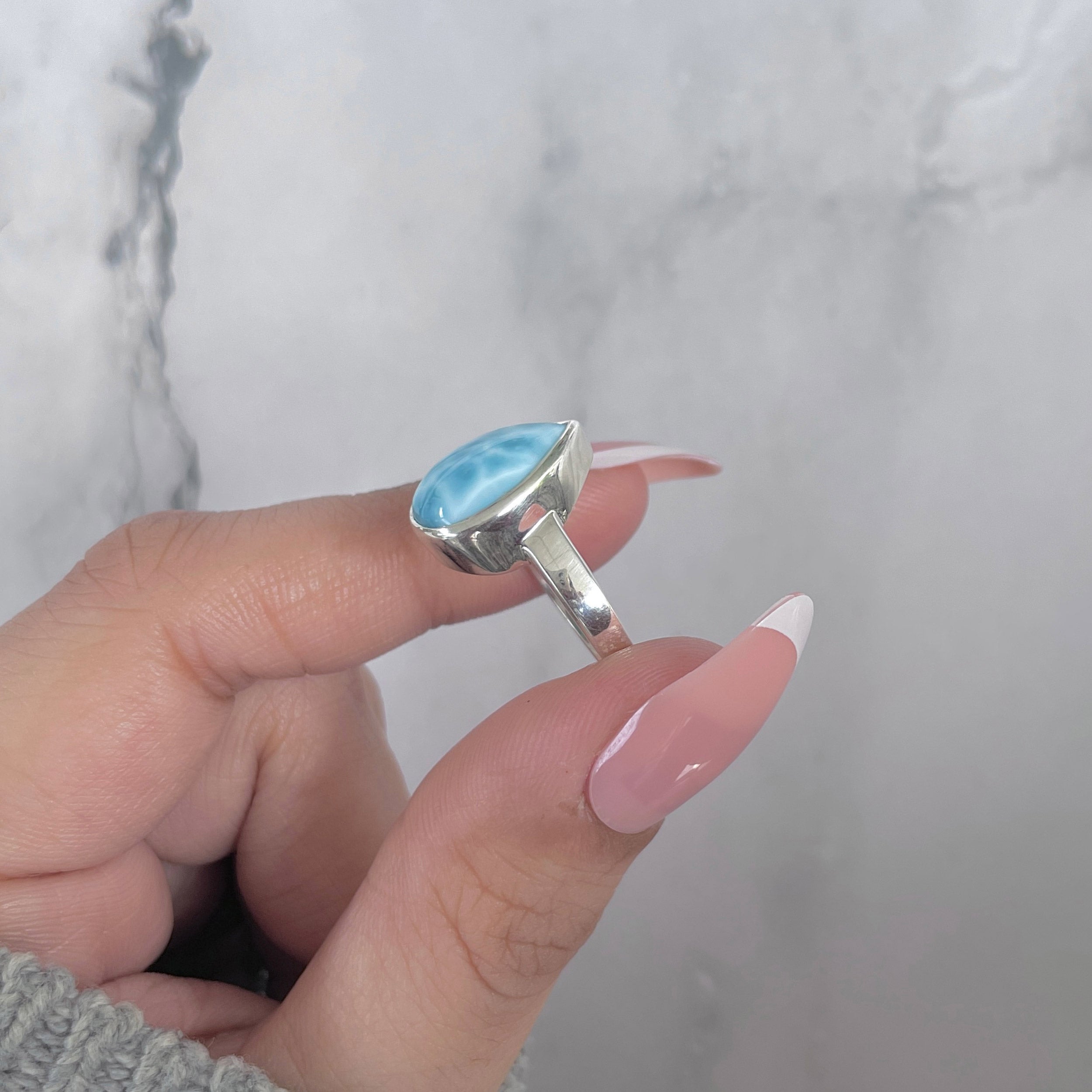 Larimar Ring-(LAR-SR-2361.)