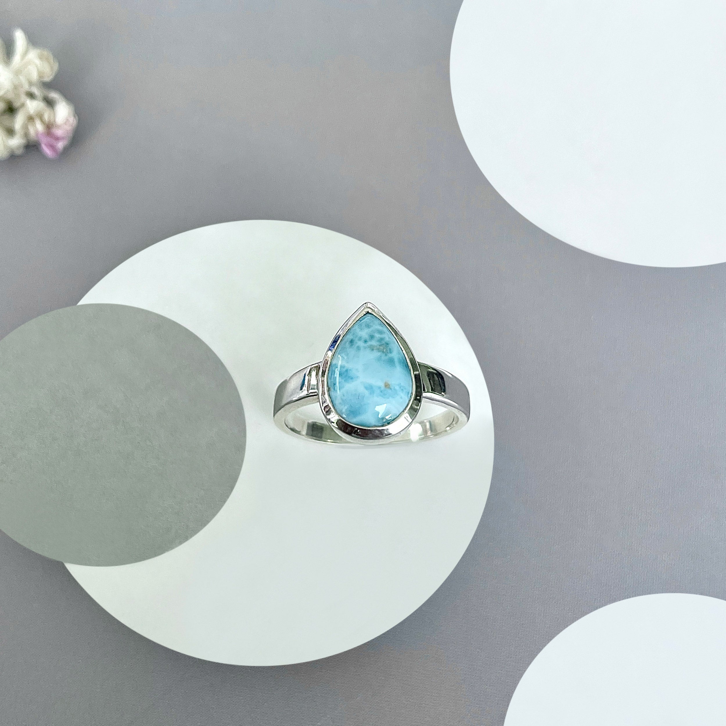 Larimar Ring-(LAR-SR-2362.)