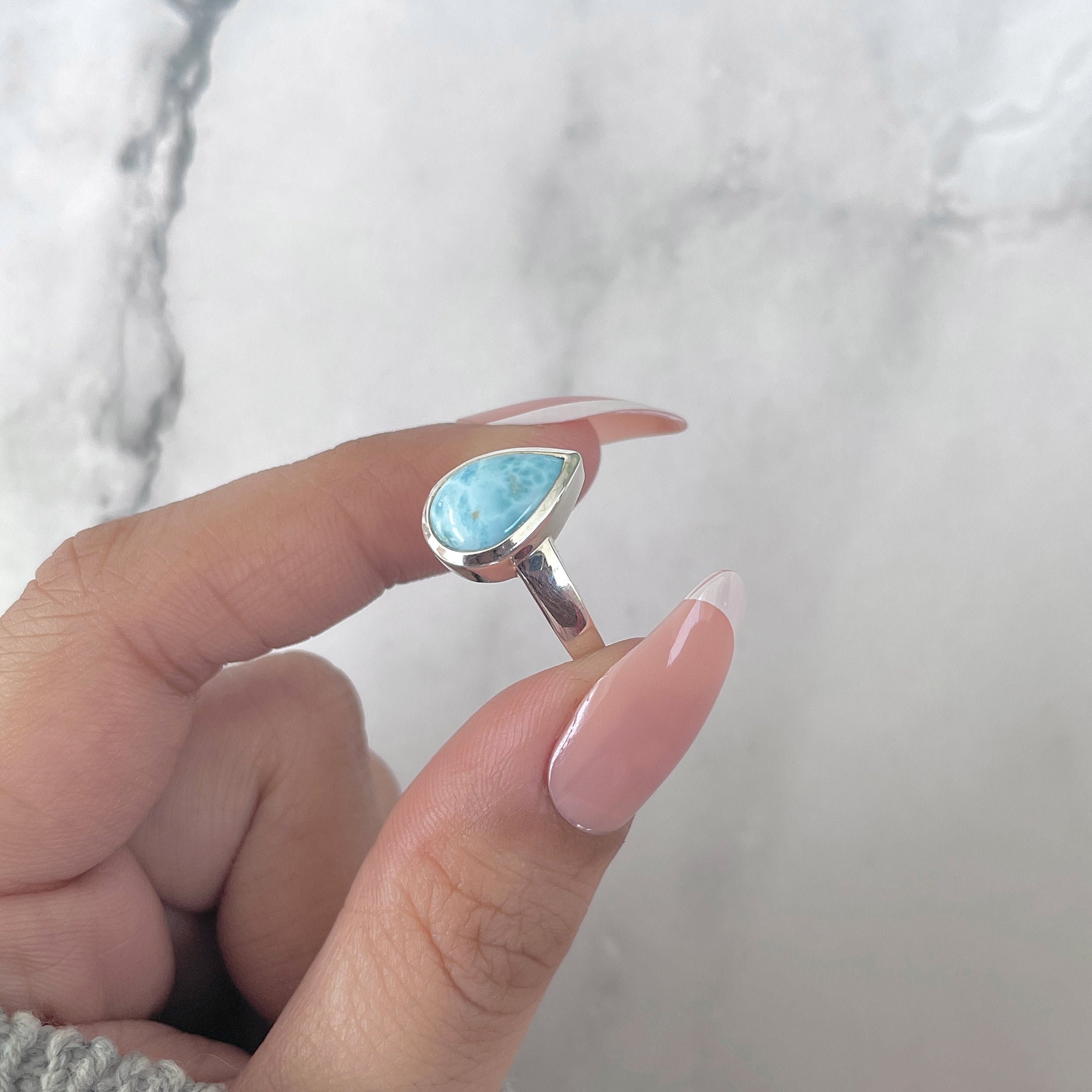 Larimar Ring-(LAR-SR-2362.)