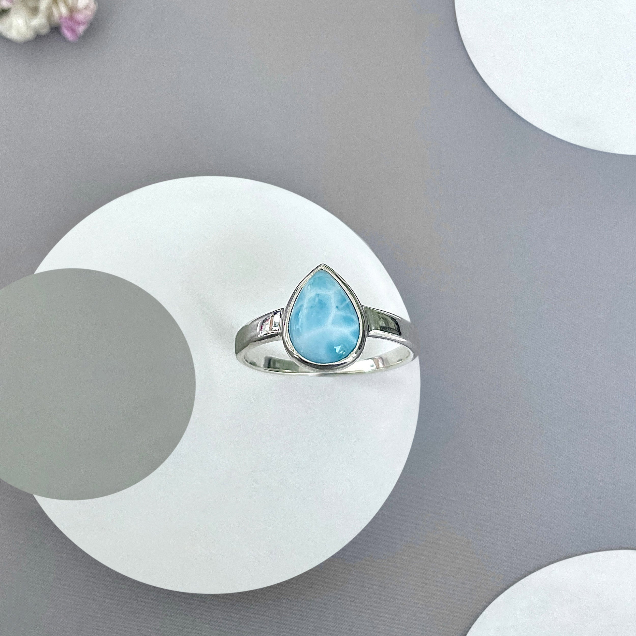 Larimar Ring-(LAR-SR-2363.)