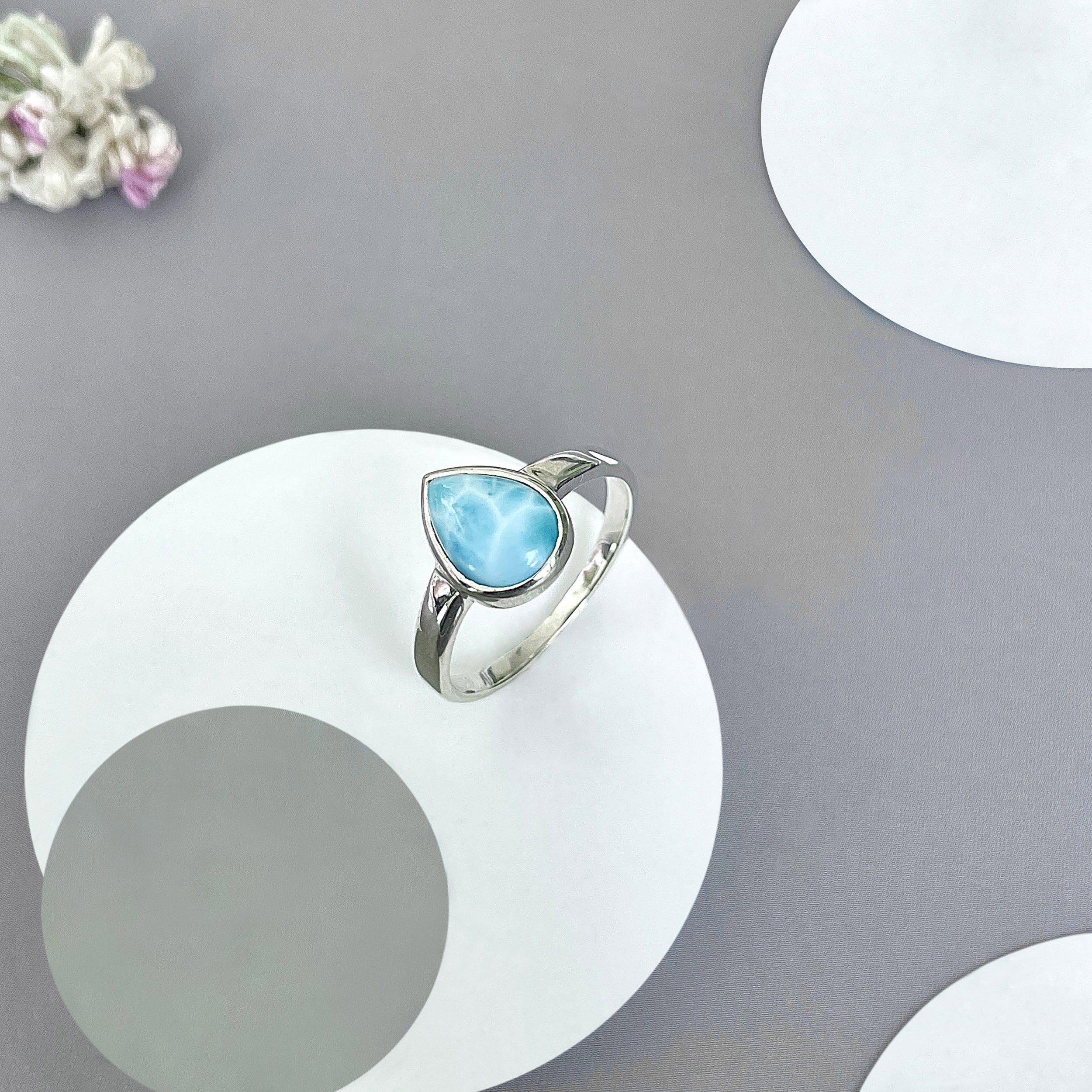 Larimar Ring-(LAR-SR-2363.)