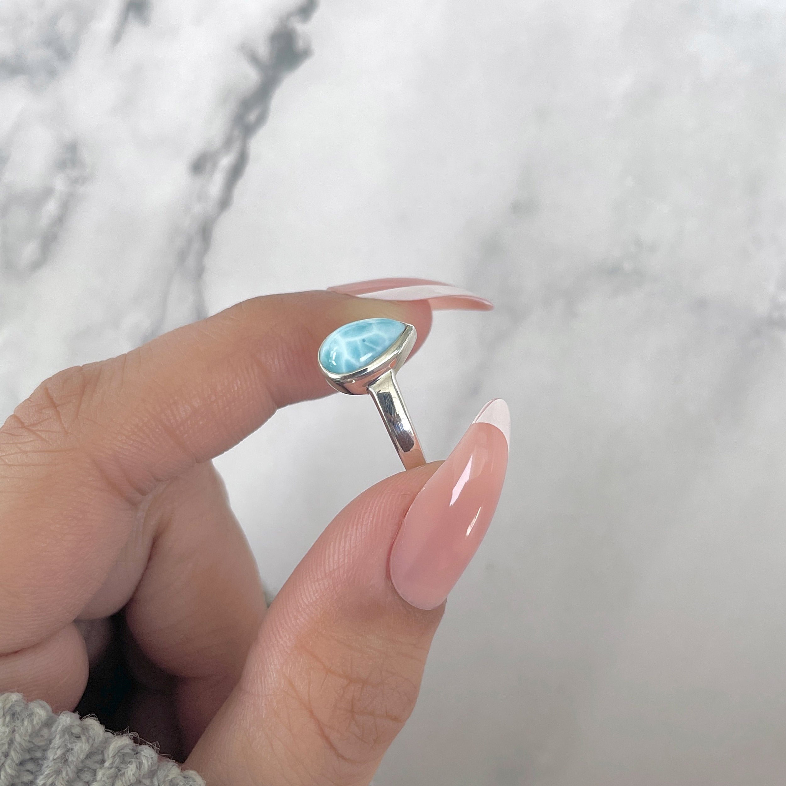 Larimar Ring-(LAR-SR-2363.)