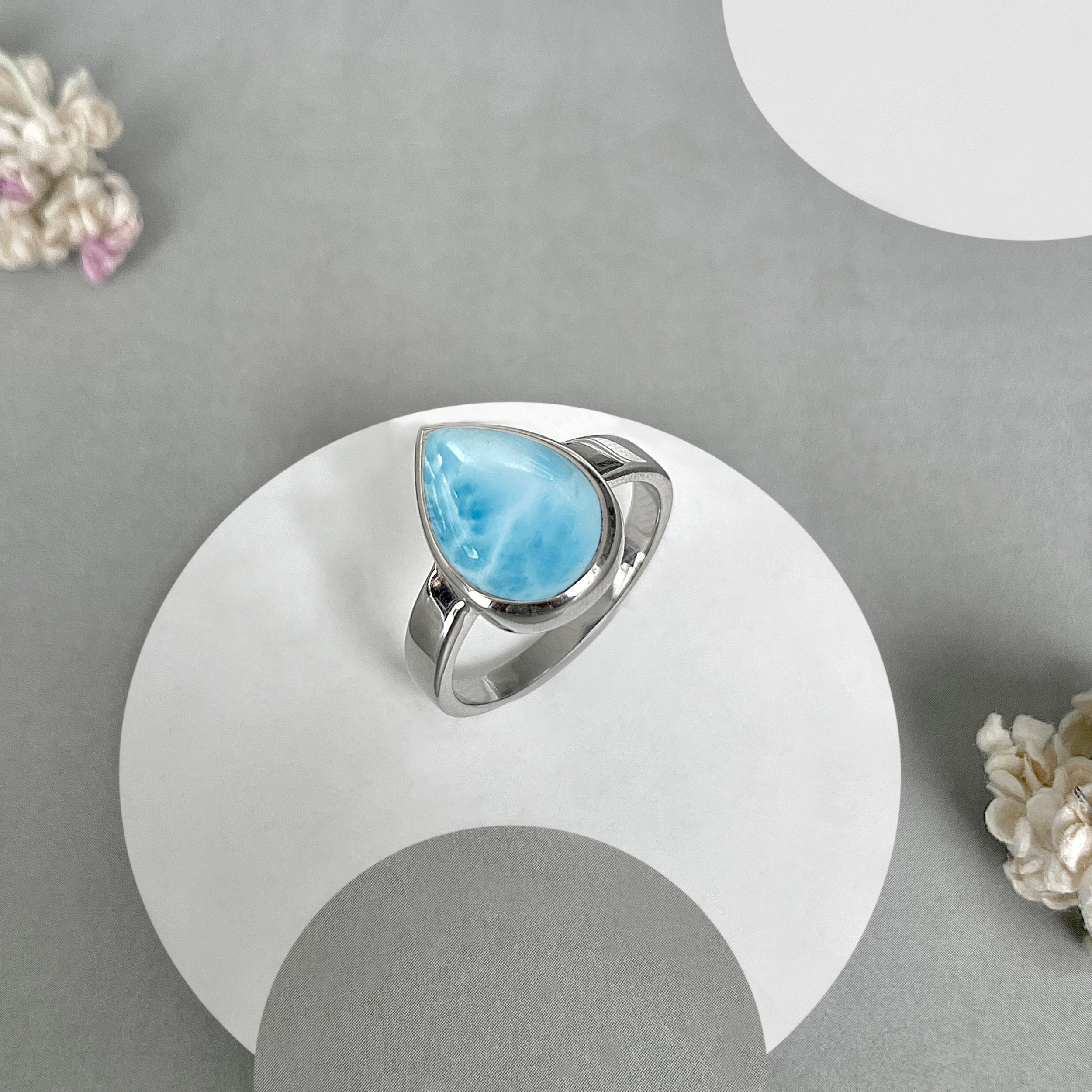 Larimar Ring-(LAR-SR-2366.)