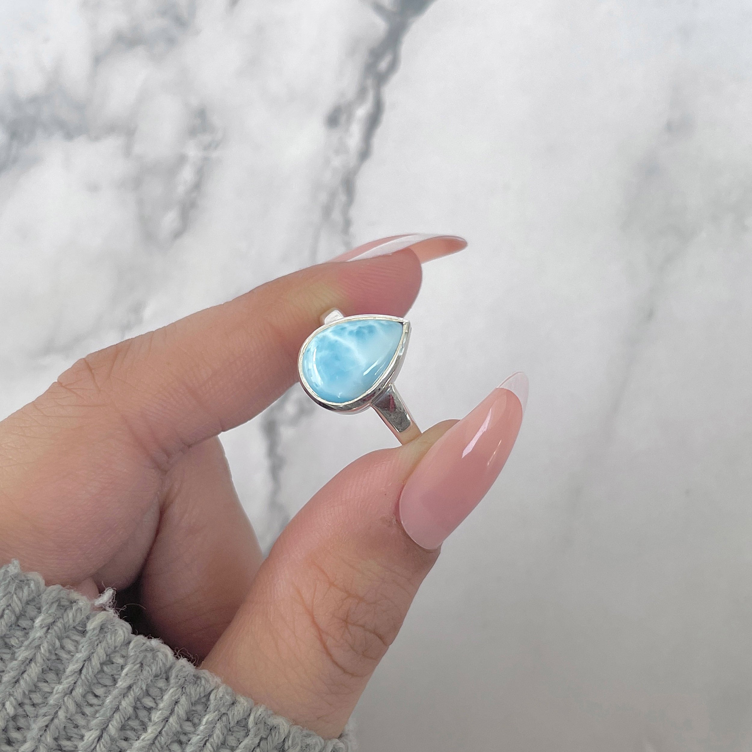 Larimar Ring-(LAR-SR-2366.)