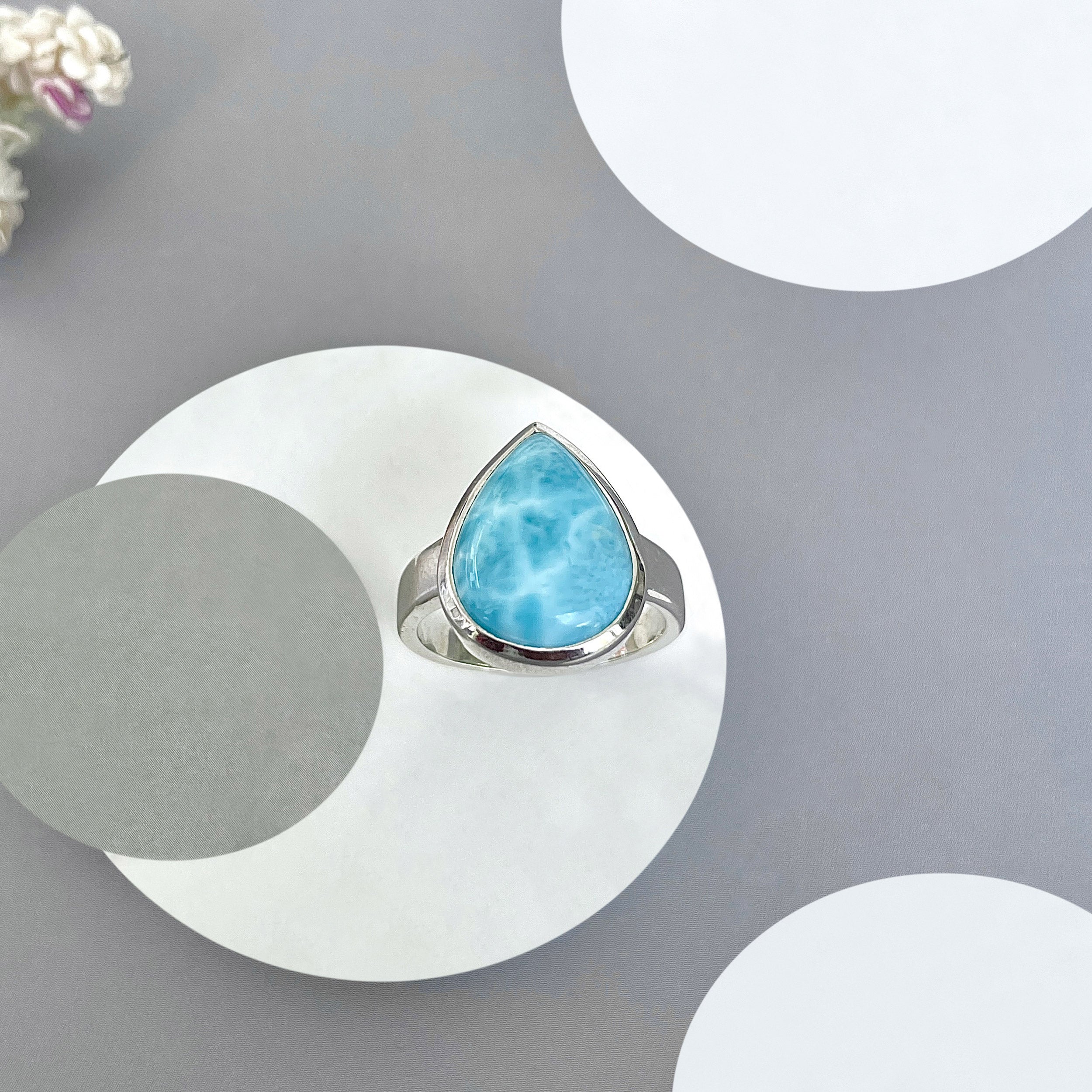 Larimar Ring-(LAR-SR-2367.)