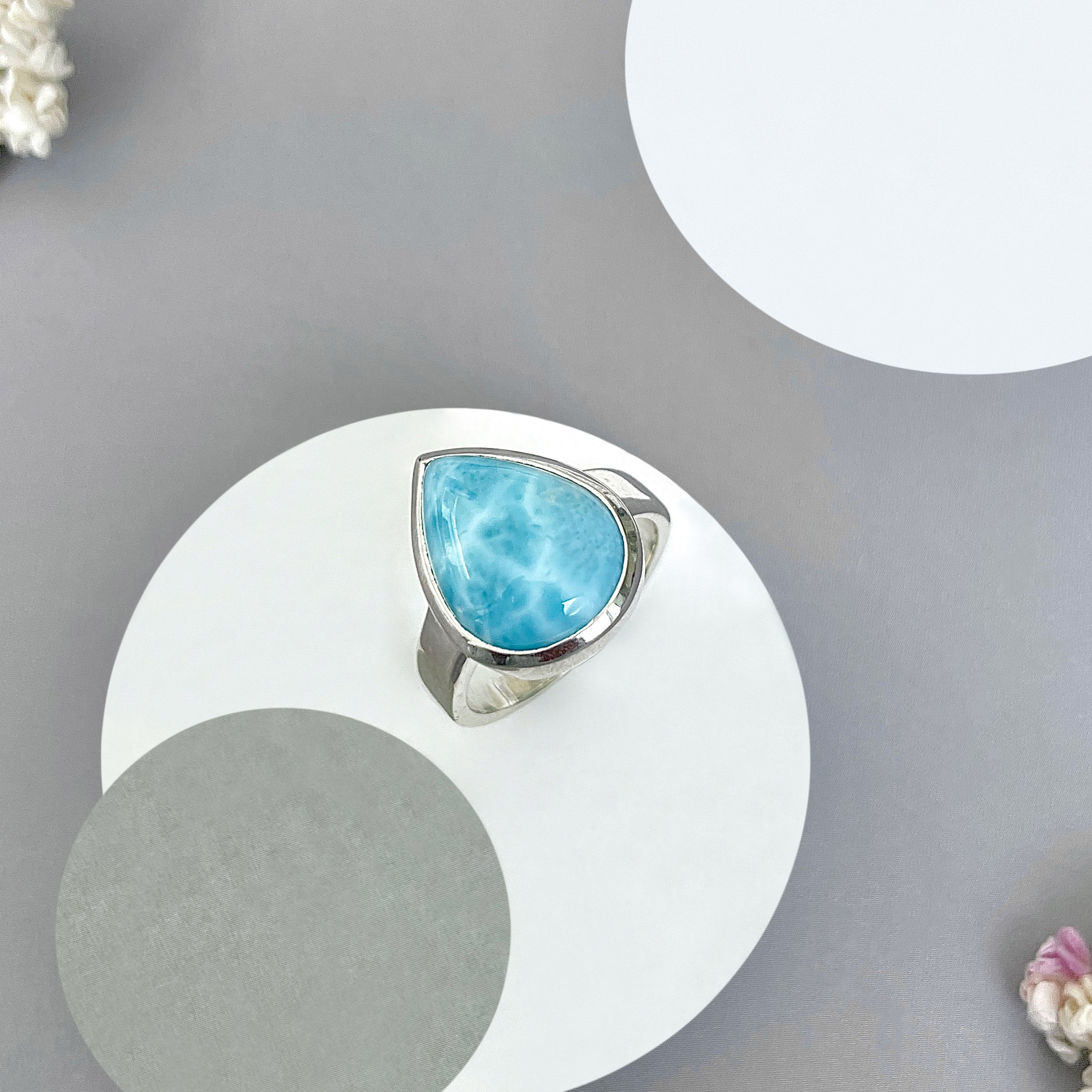 Larimar Ring-(LAR-SR-2367.)
