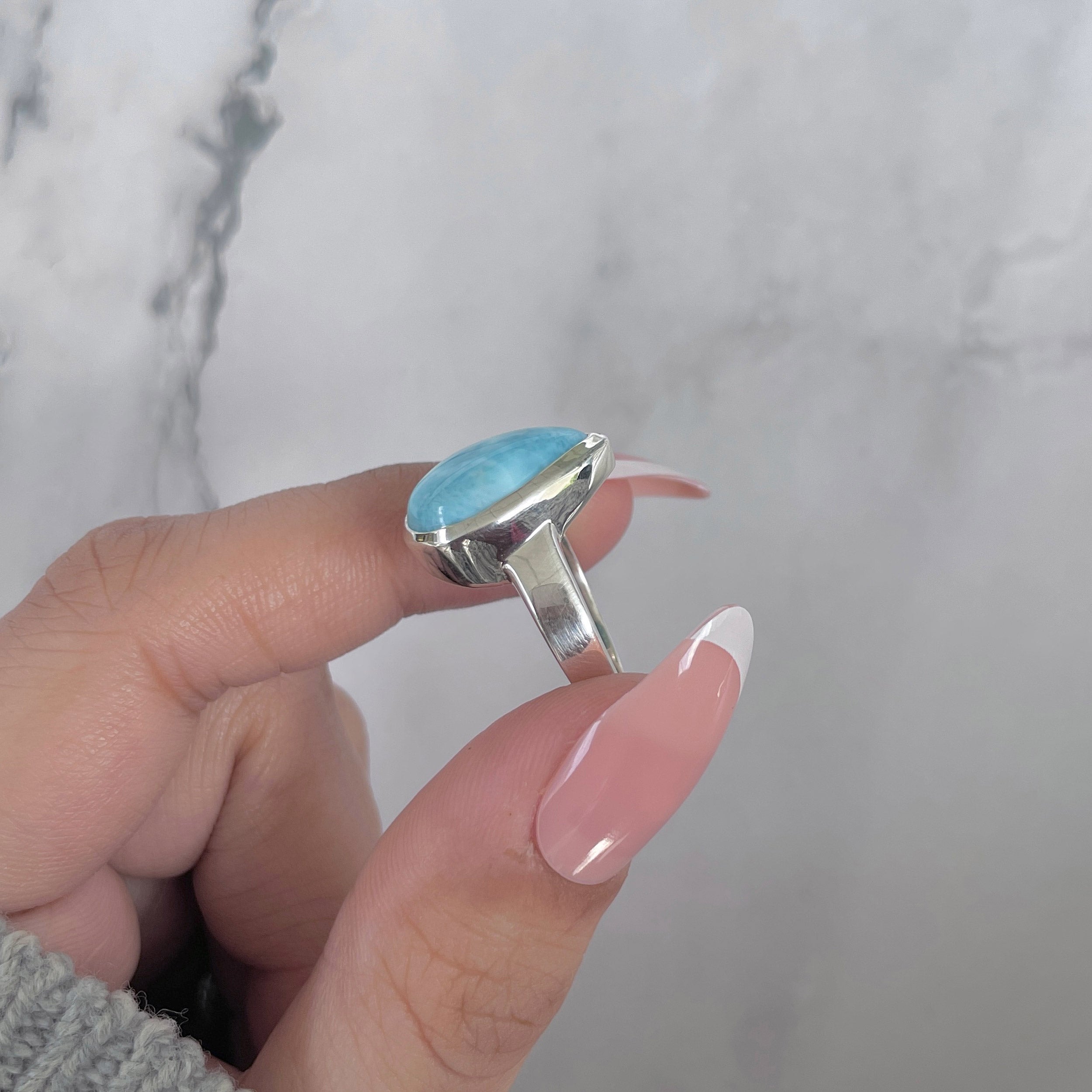 Larimar Ring-(LAR-SR-2367.)