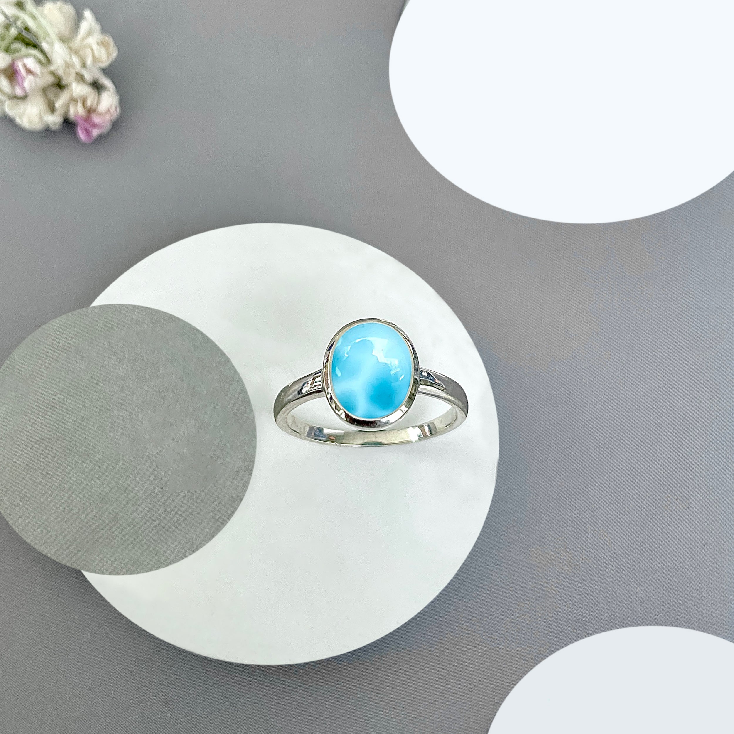 Larimar Ring-(LAR-SR-2511.)