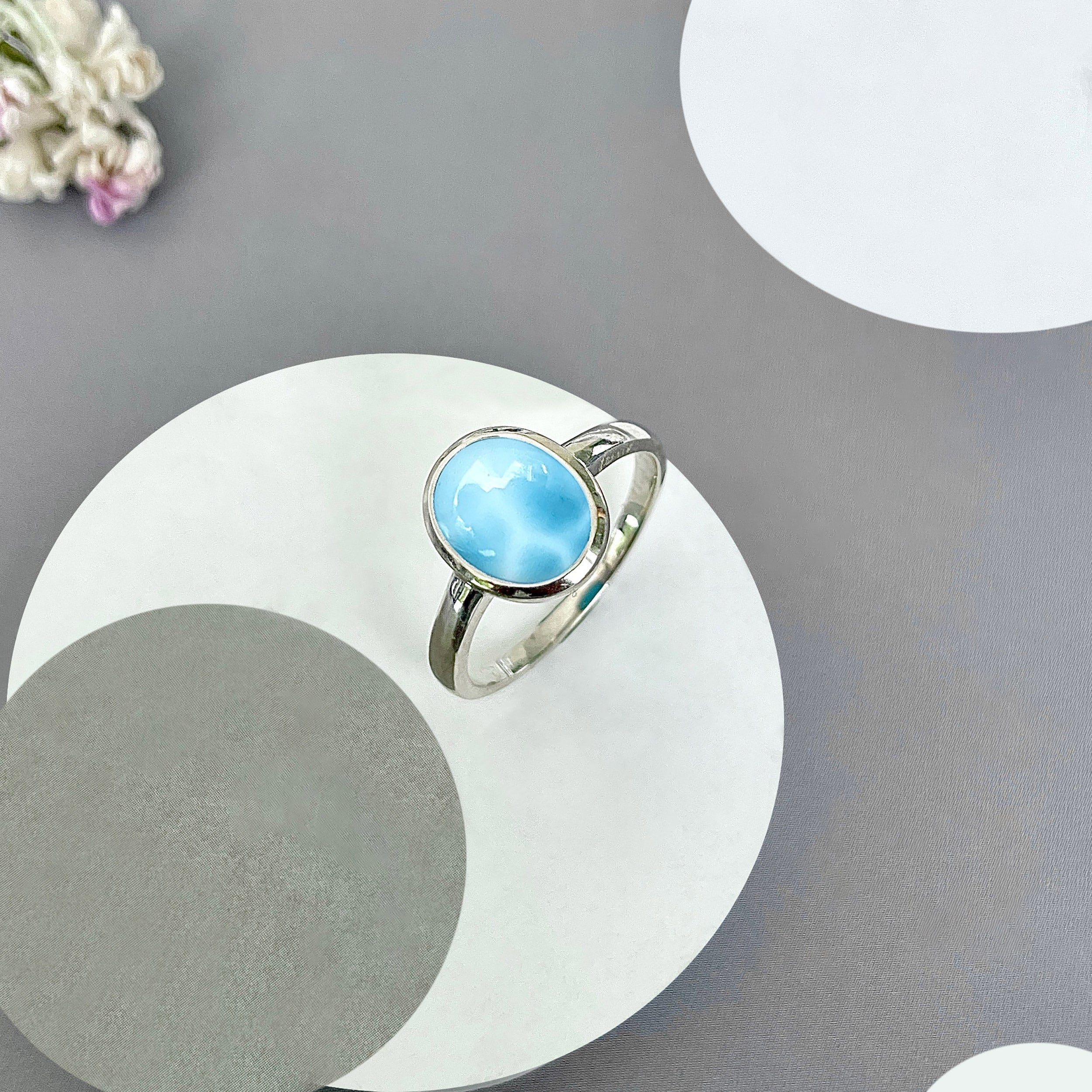 Larimar Ring-(LAR-SR-2511.)
