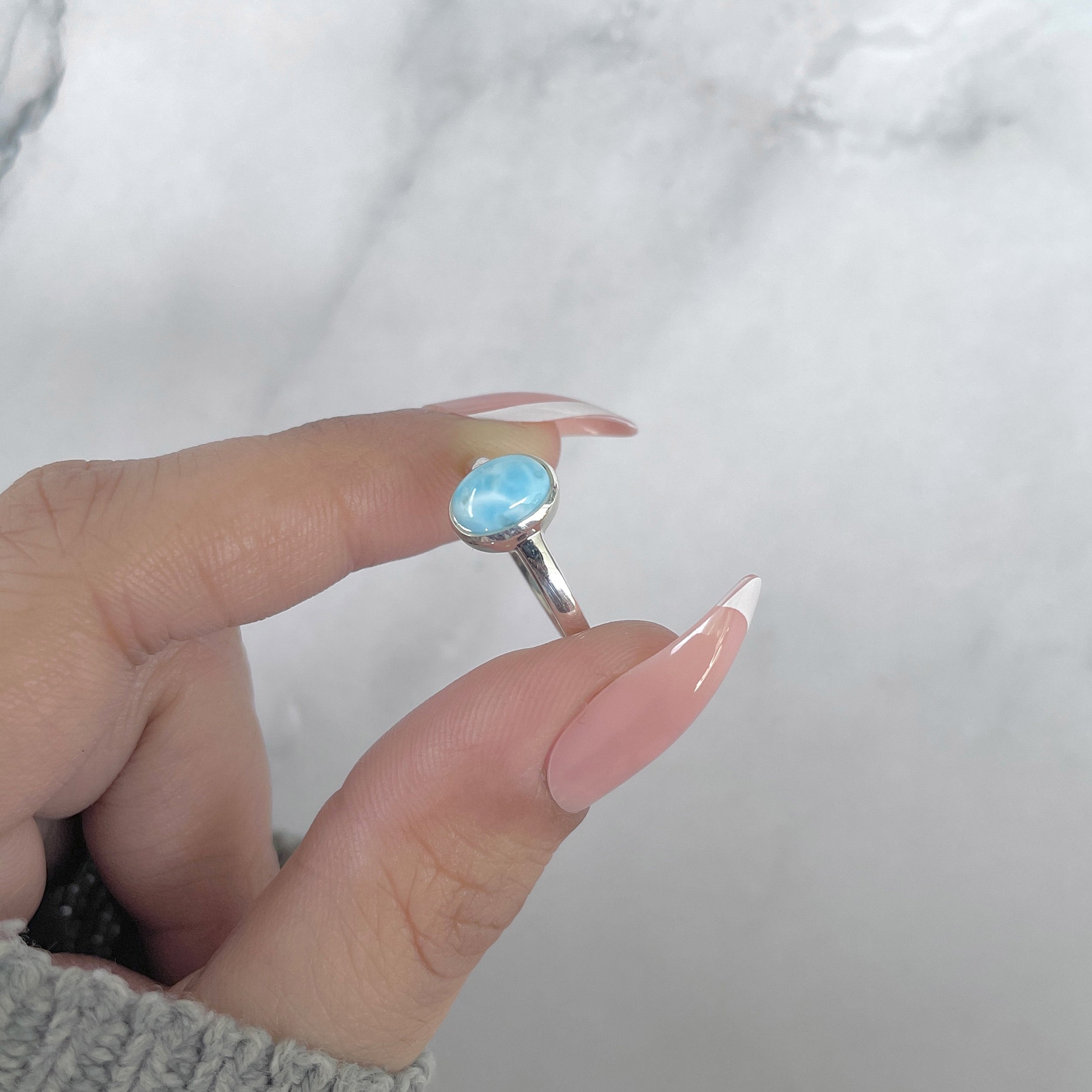 Larimar Ring-(LAR-SR-2513.)