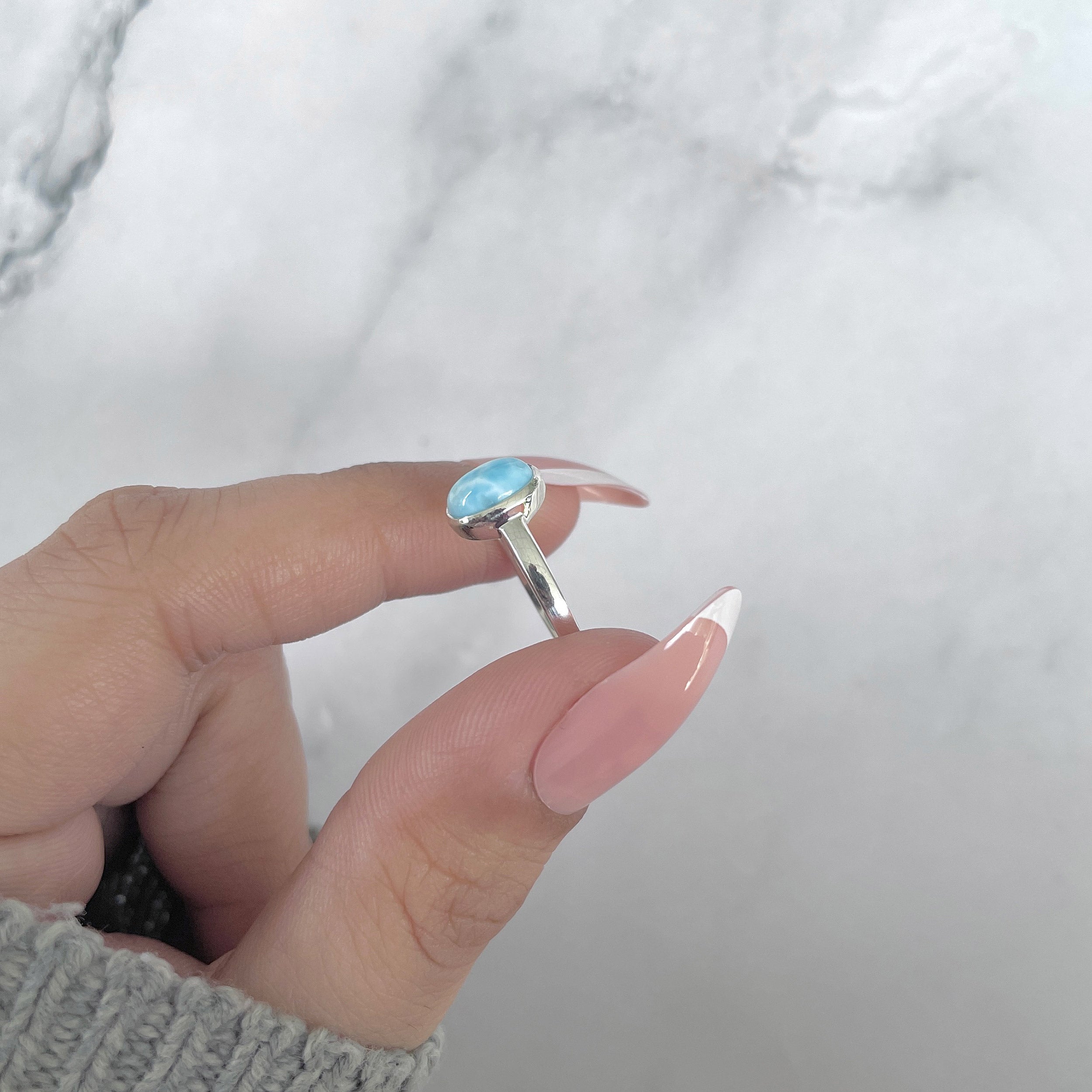Larimar Ring-(LAR-SR-2513.)