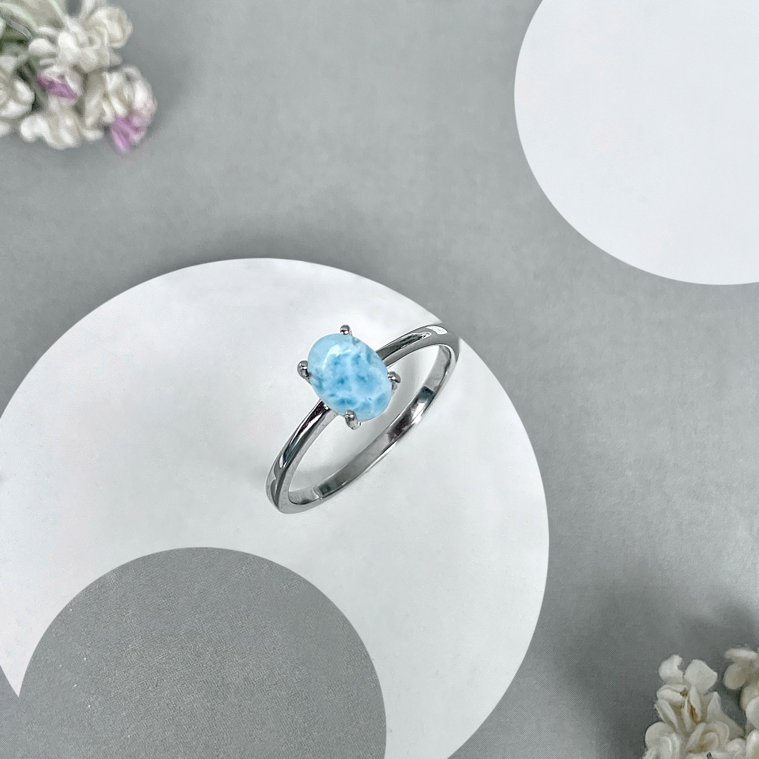 Larimar Ring-(LAR-SR-2515.)