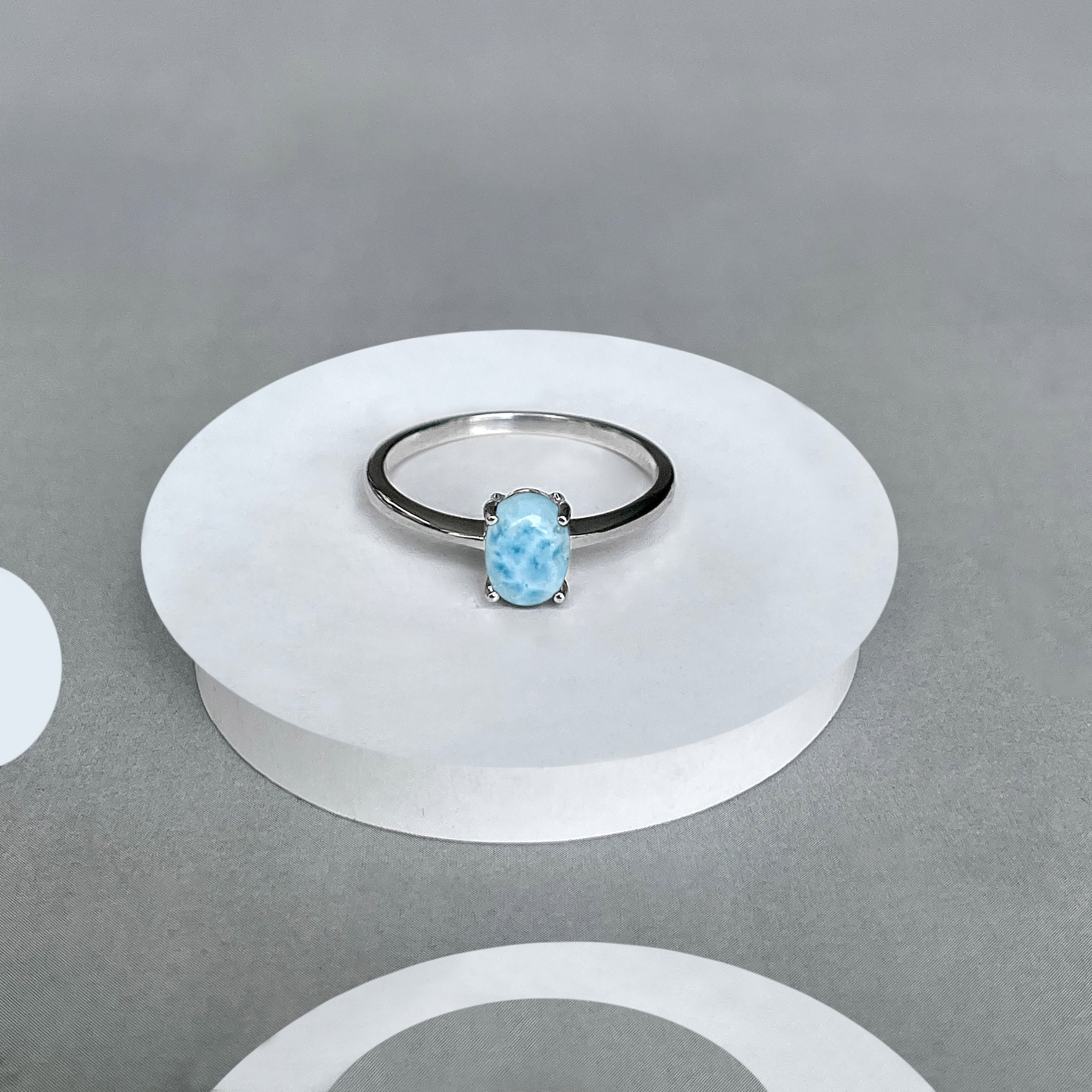 Larimar Ring-(LAR-SR-2515.)