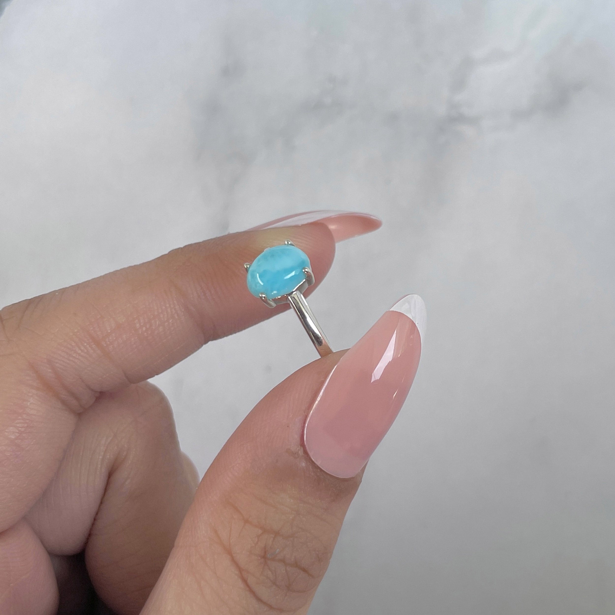 Larimar Ring-(LAR-SR-2516.)