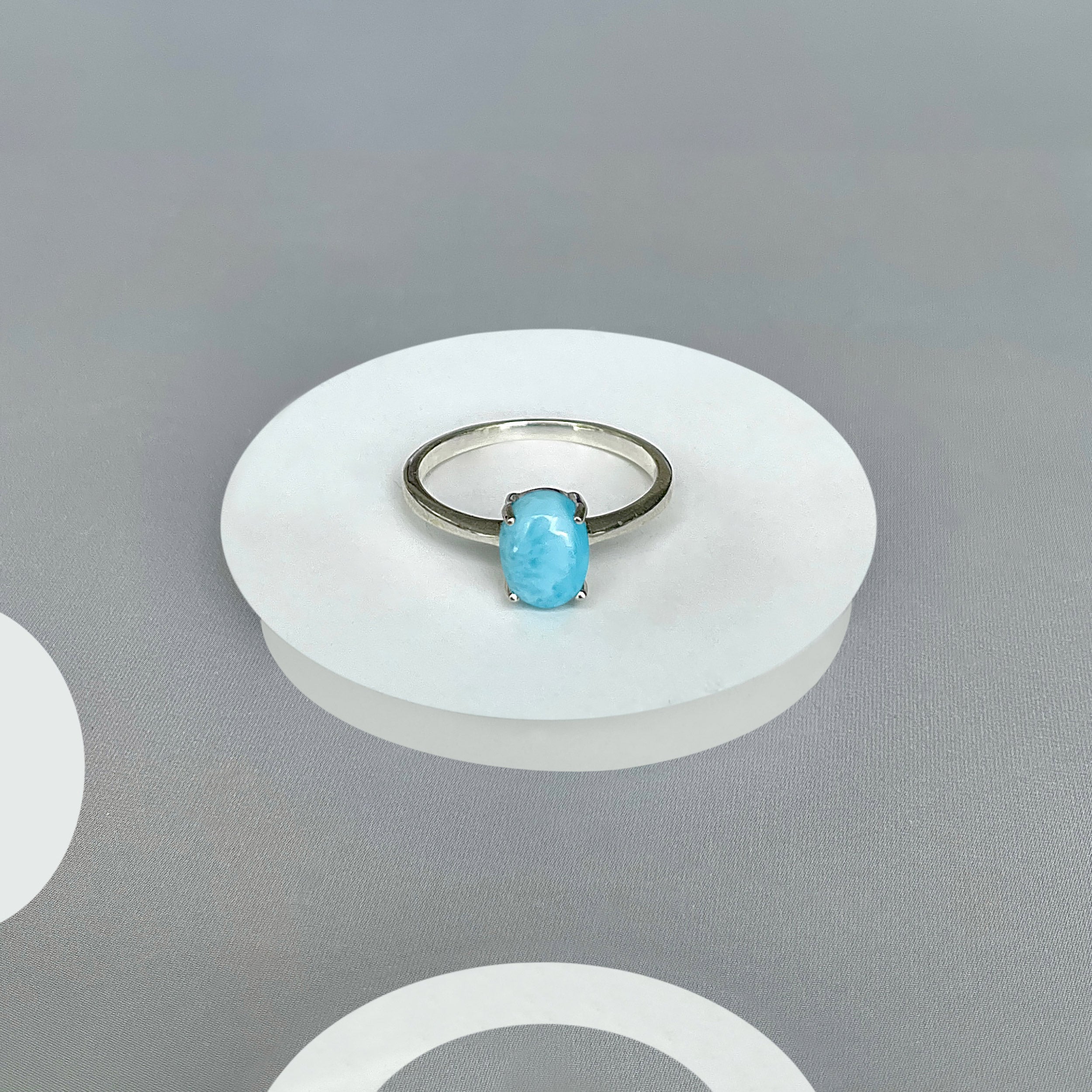 Larimar Ring-(LAR-SR-2516.)
