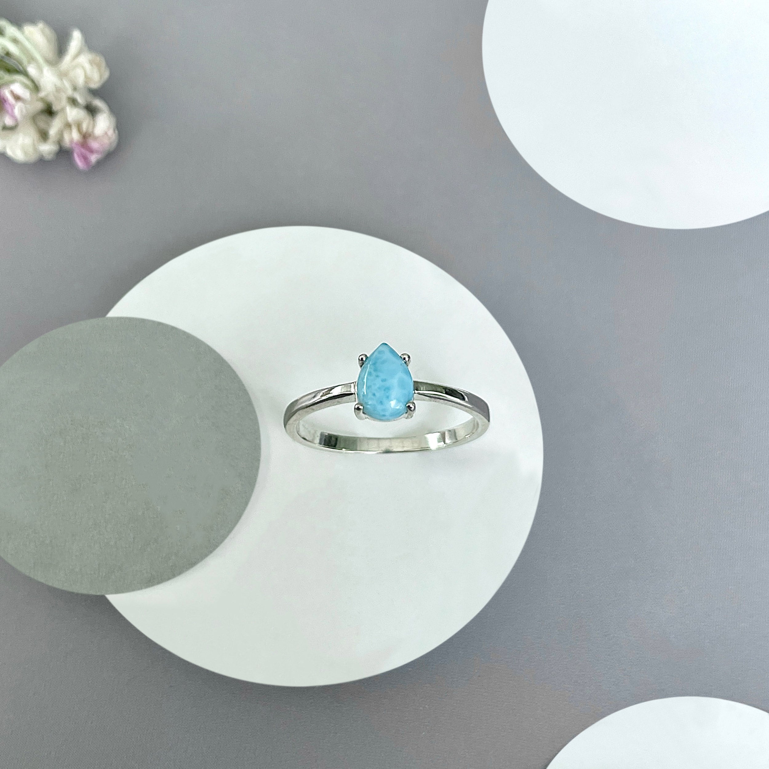 Larimar Ring-(LAR-SR-2517.)