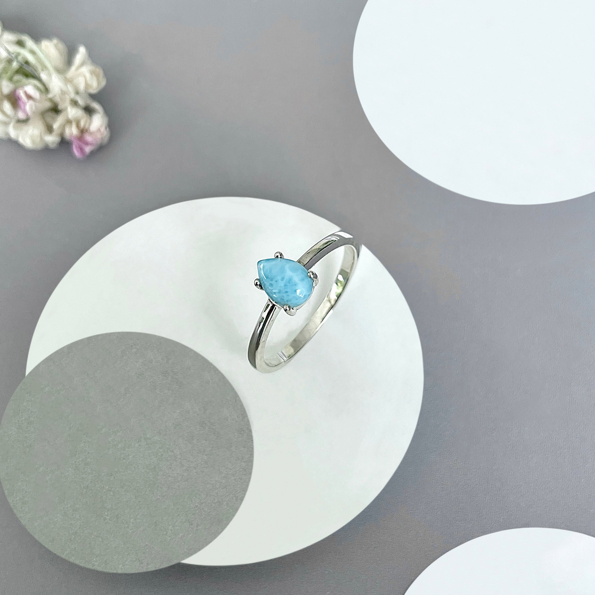 Larimar Ring-(LAR-SR-2517.)