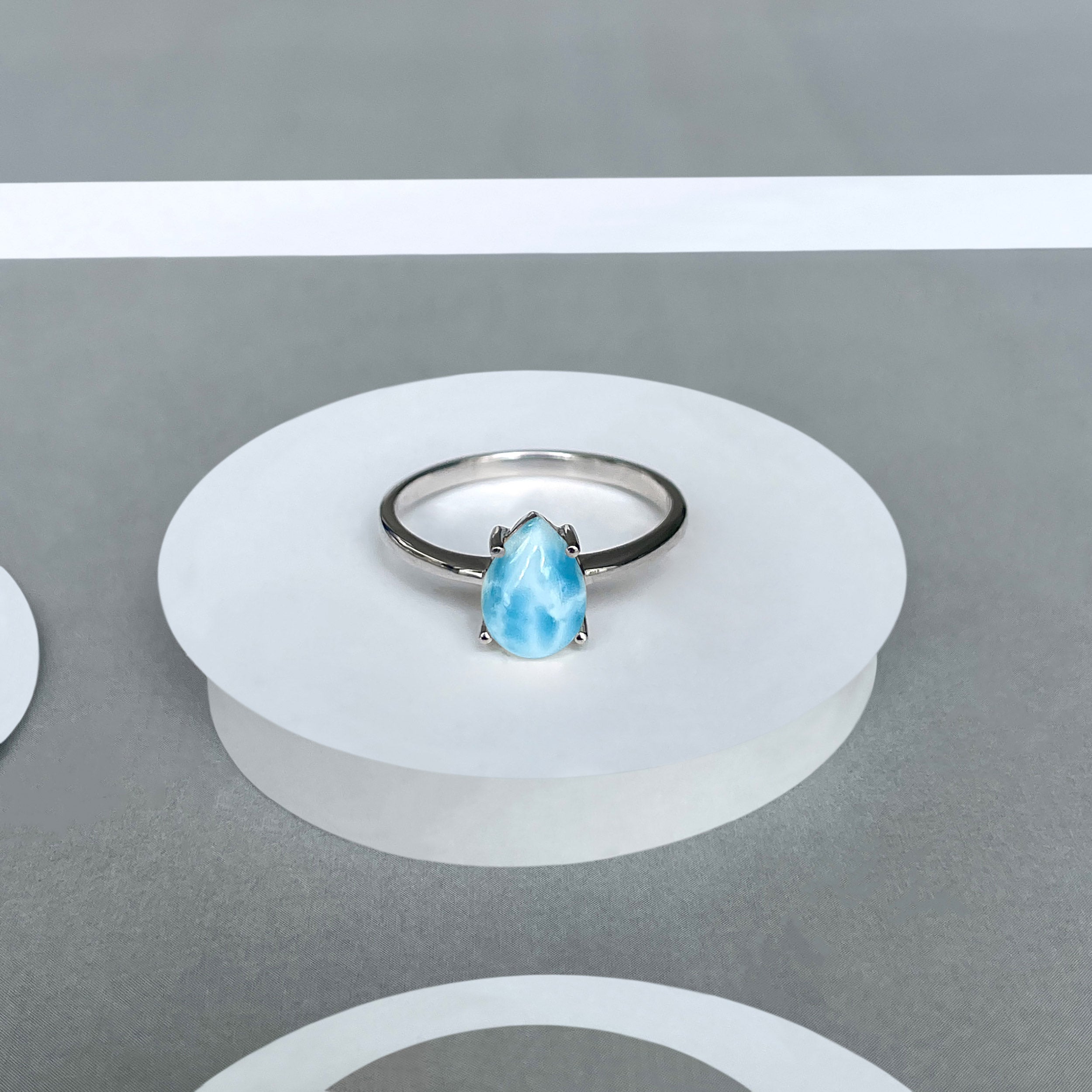 Larimar Ring-(LAR-SR-2518.)