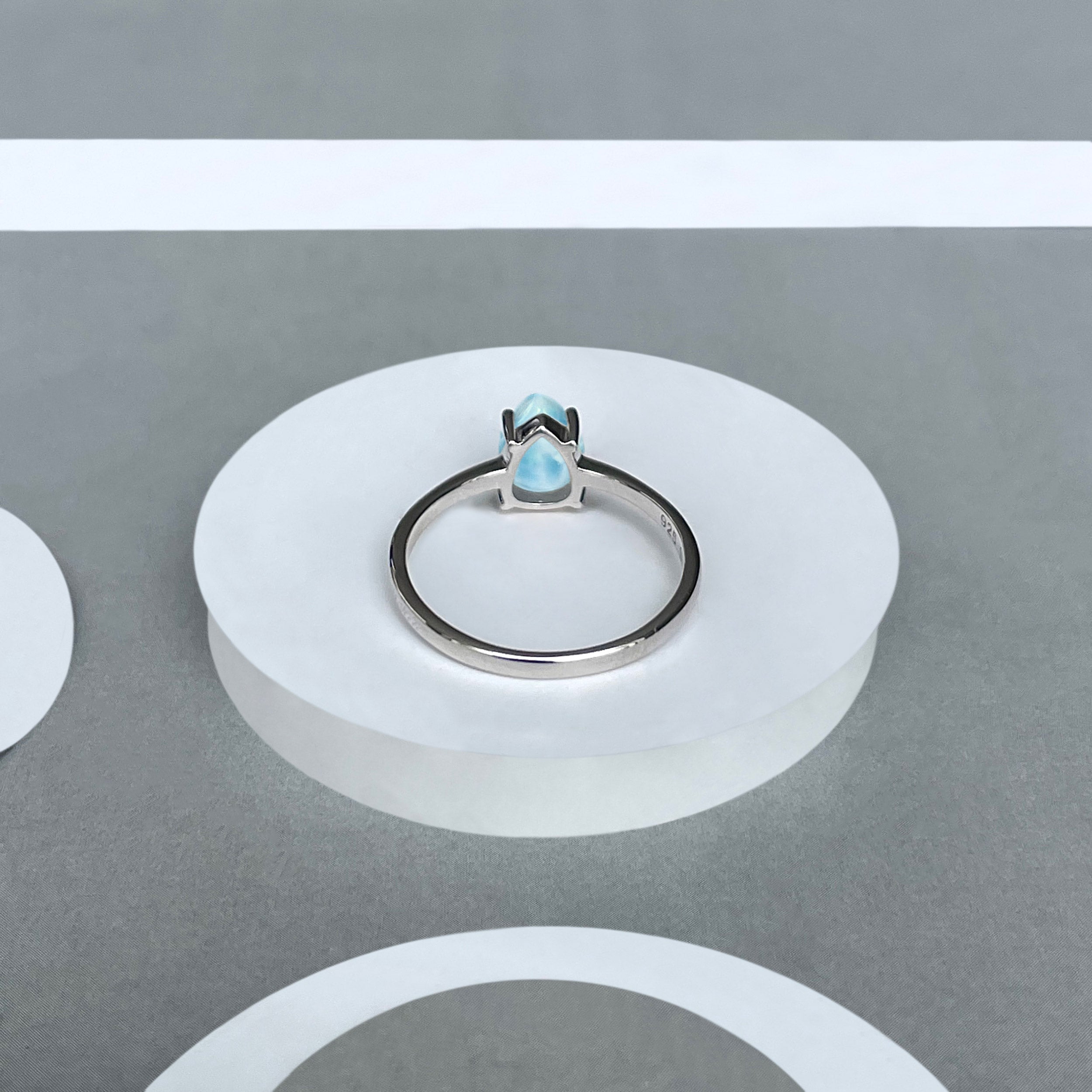 Larimar Ring-(LAR-SR-2518.)