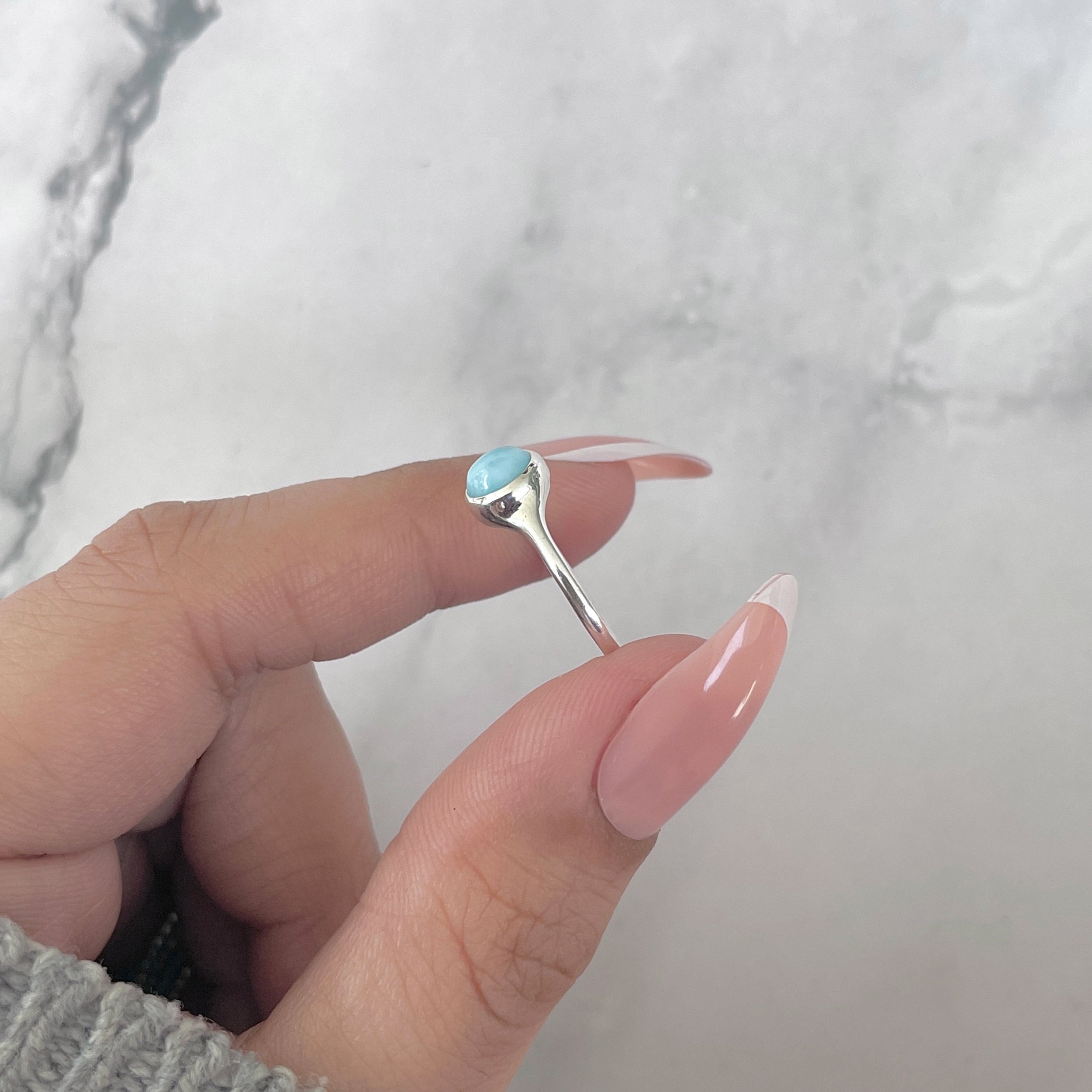 Larimar Ring-(LAR-SR-2529.)
