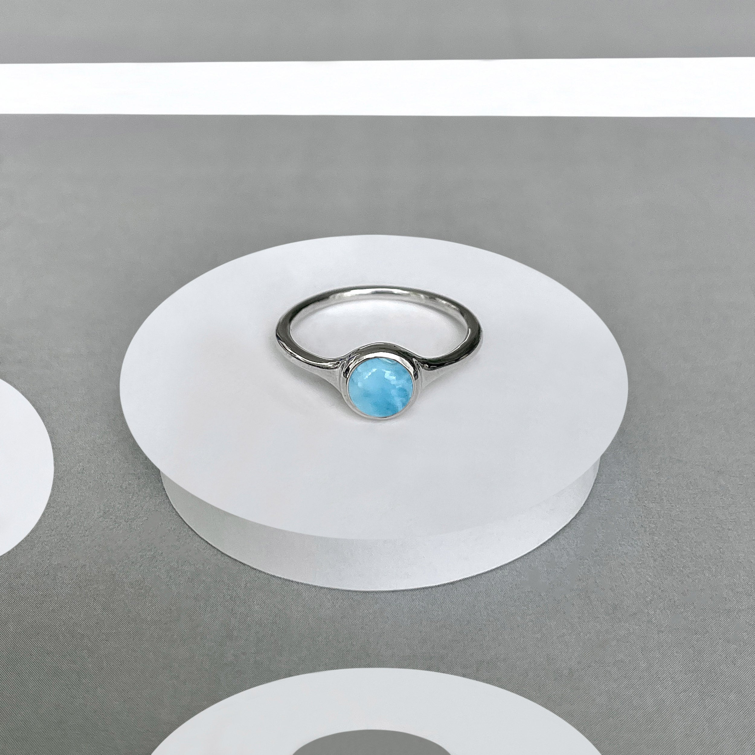 Larimar Ring-(LAR-SR-2529.)