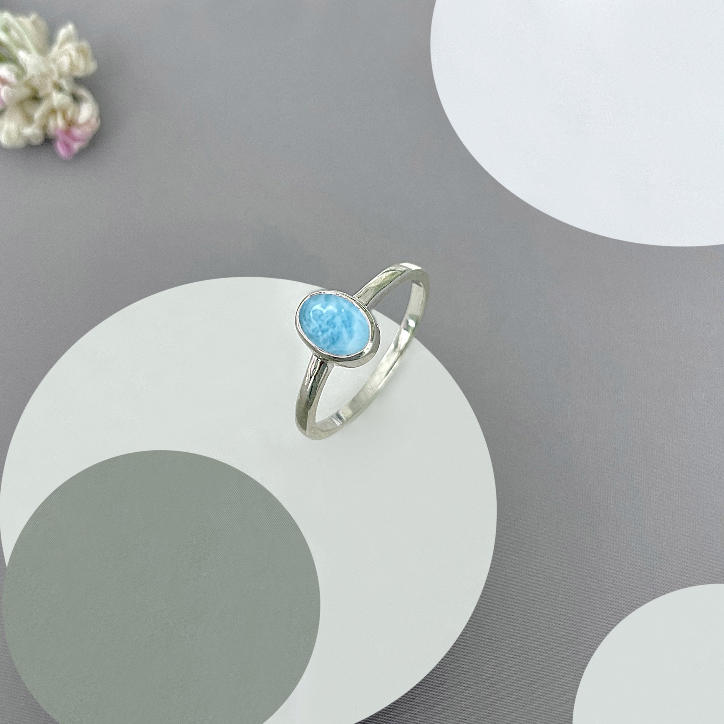 Larimar Ring-(LAR-SR-2833.)