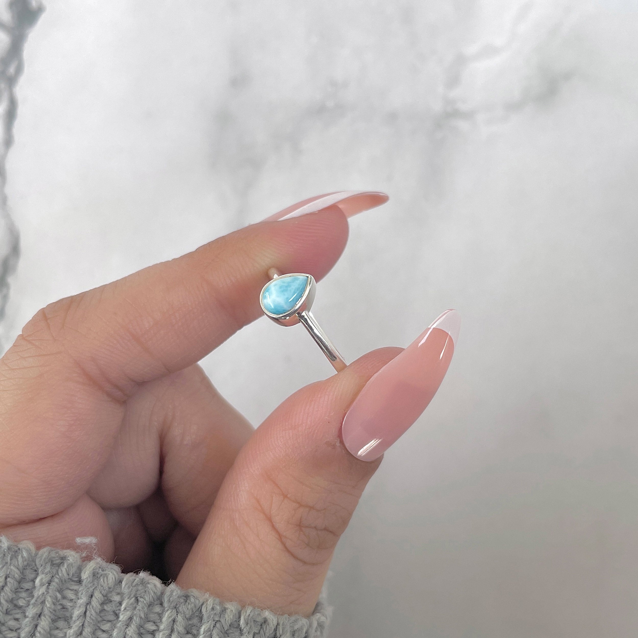 Larimar Ring-(LAR-SR-2835.)