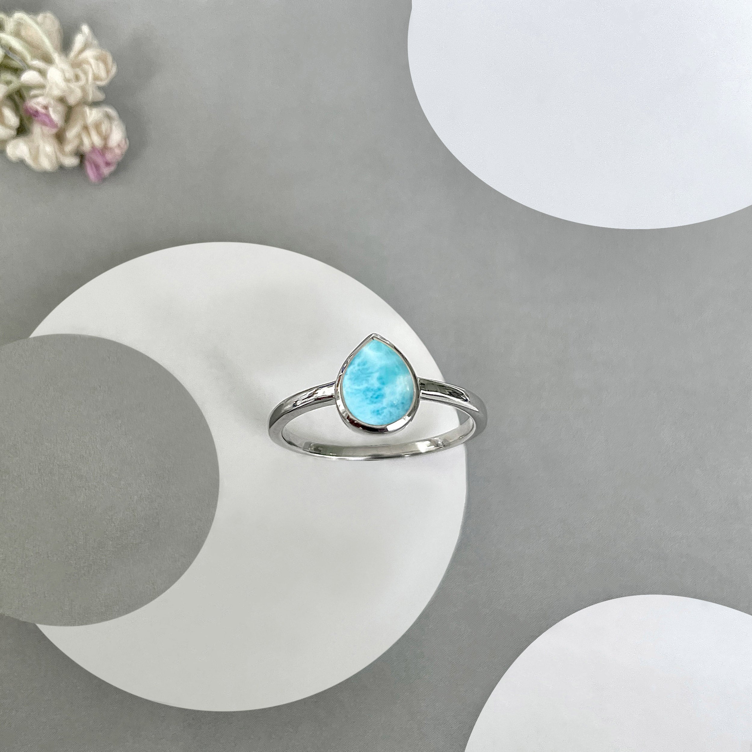Larimar Ring-(LAR-SR-2838.)