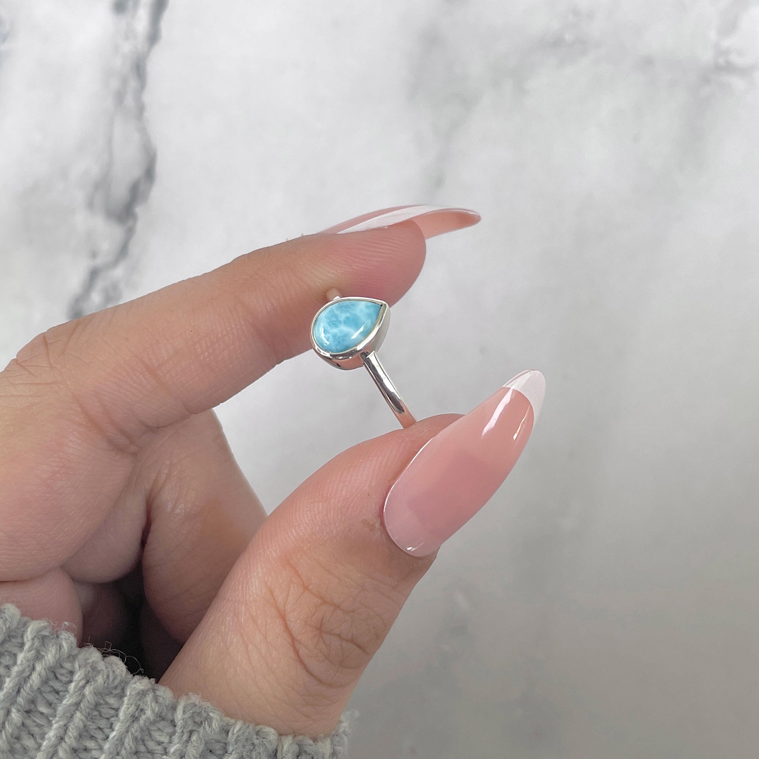 Larimar Ring-(LAR-SR-2838.)