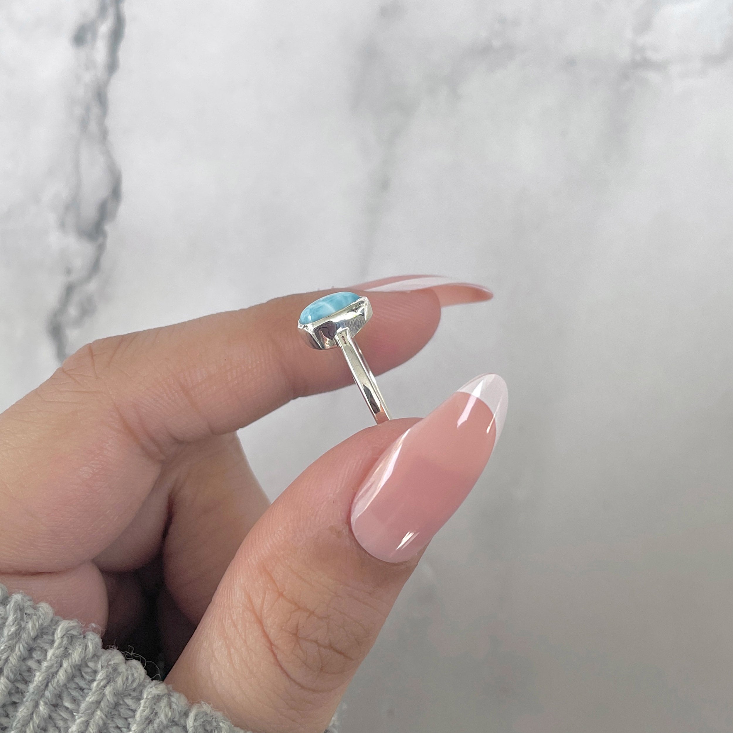 Larimar Ring-(LAR-SR-2838.)