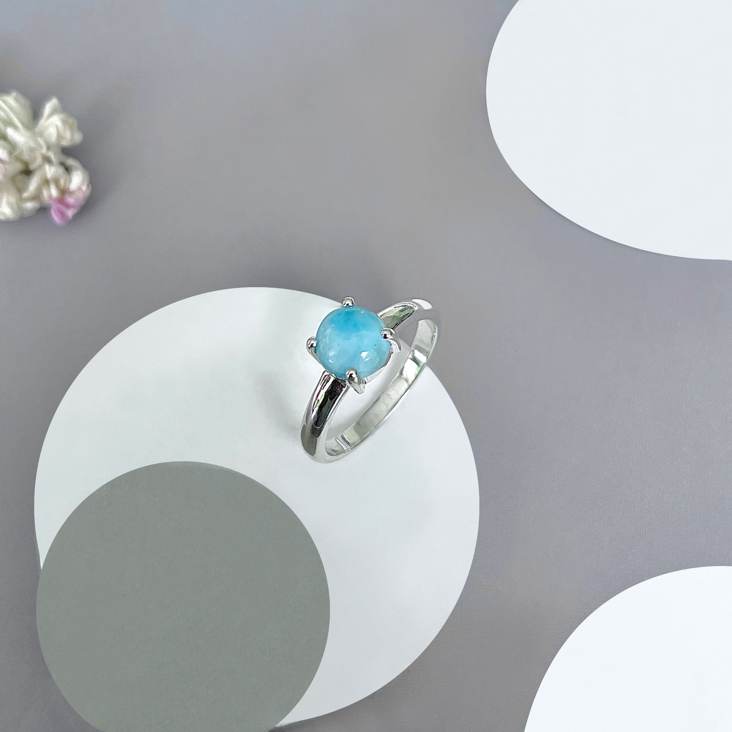 Larimar Ring-(LAR-SR-3026.)