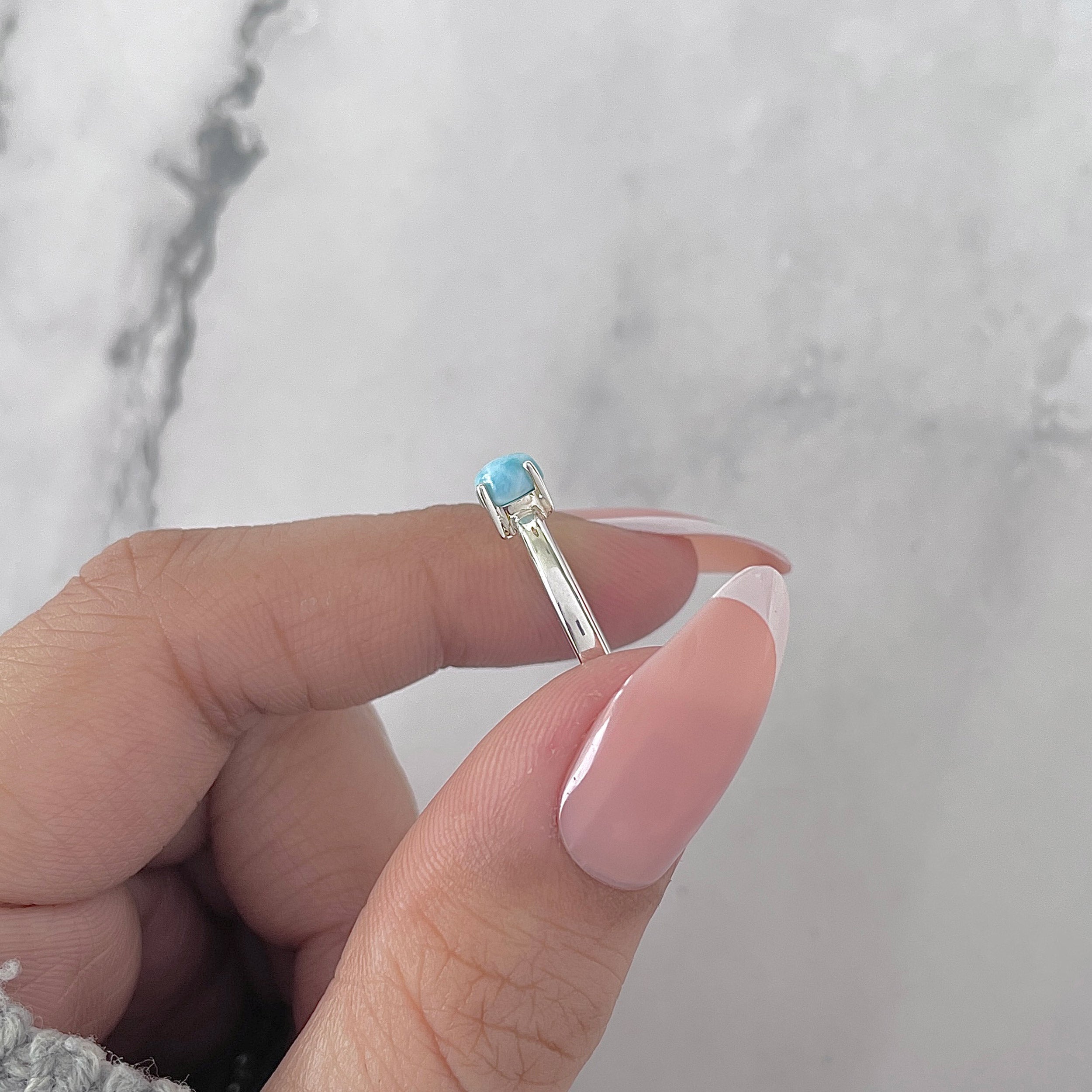 Larimar Ring-(LAR-SR-3030.)