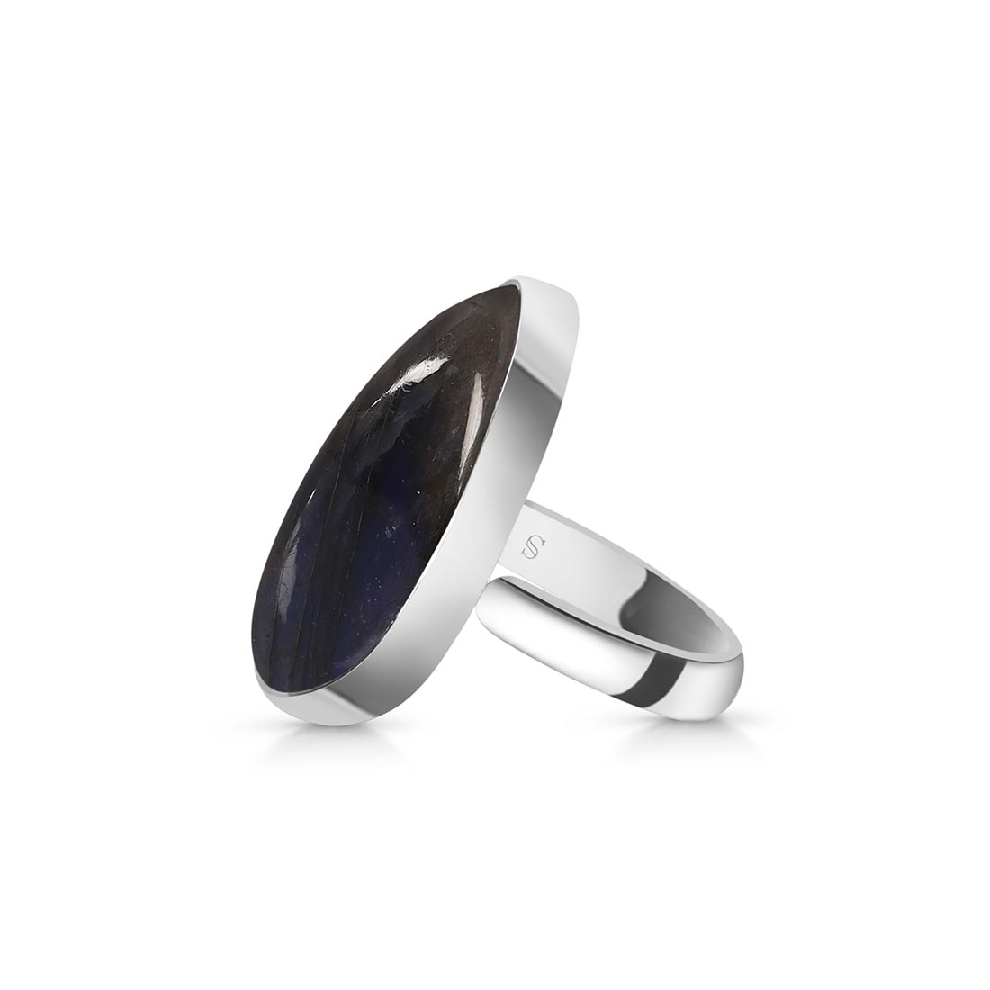 Labradorite Adjustable Ring-(LBD-R-10.)