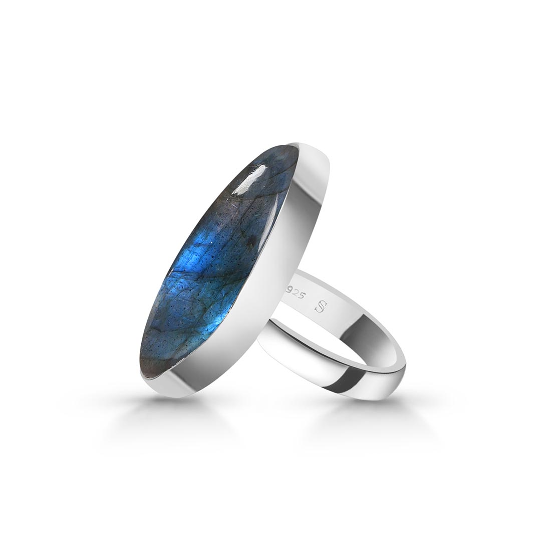 Labradorite Adjustable Ring-(LBD-R-22.)