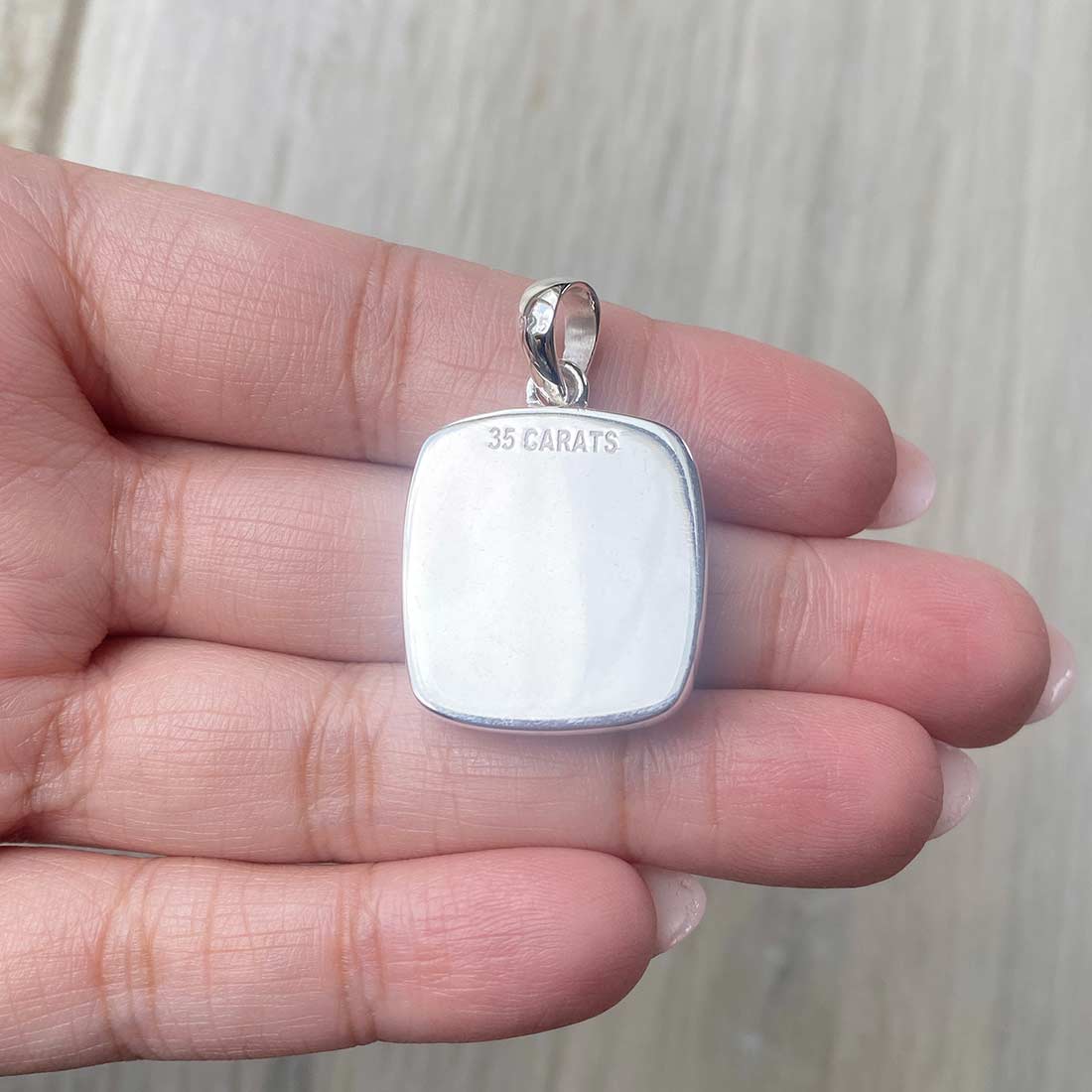 Larimar Pendant-(LBS-P-11.)