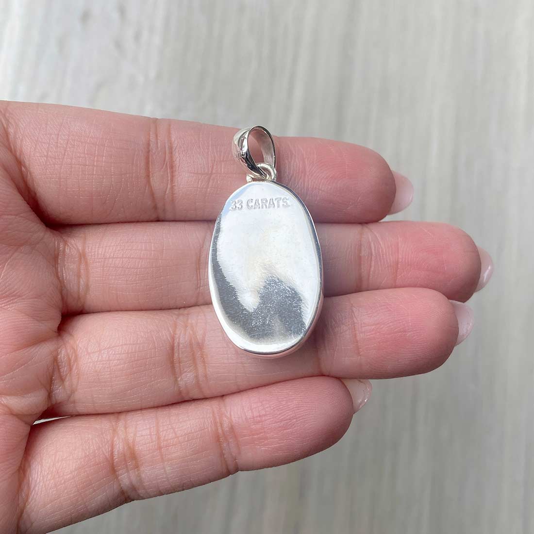 Larimar Pendant-(LBS-P-12.)