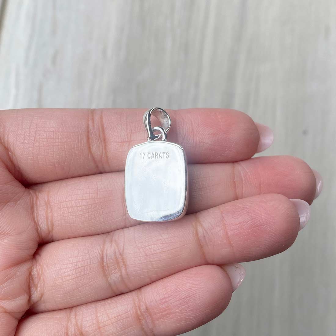 Larimar Pendant-(LBS-P-13.)