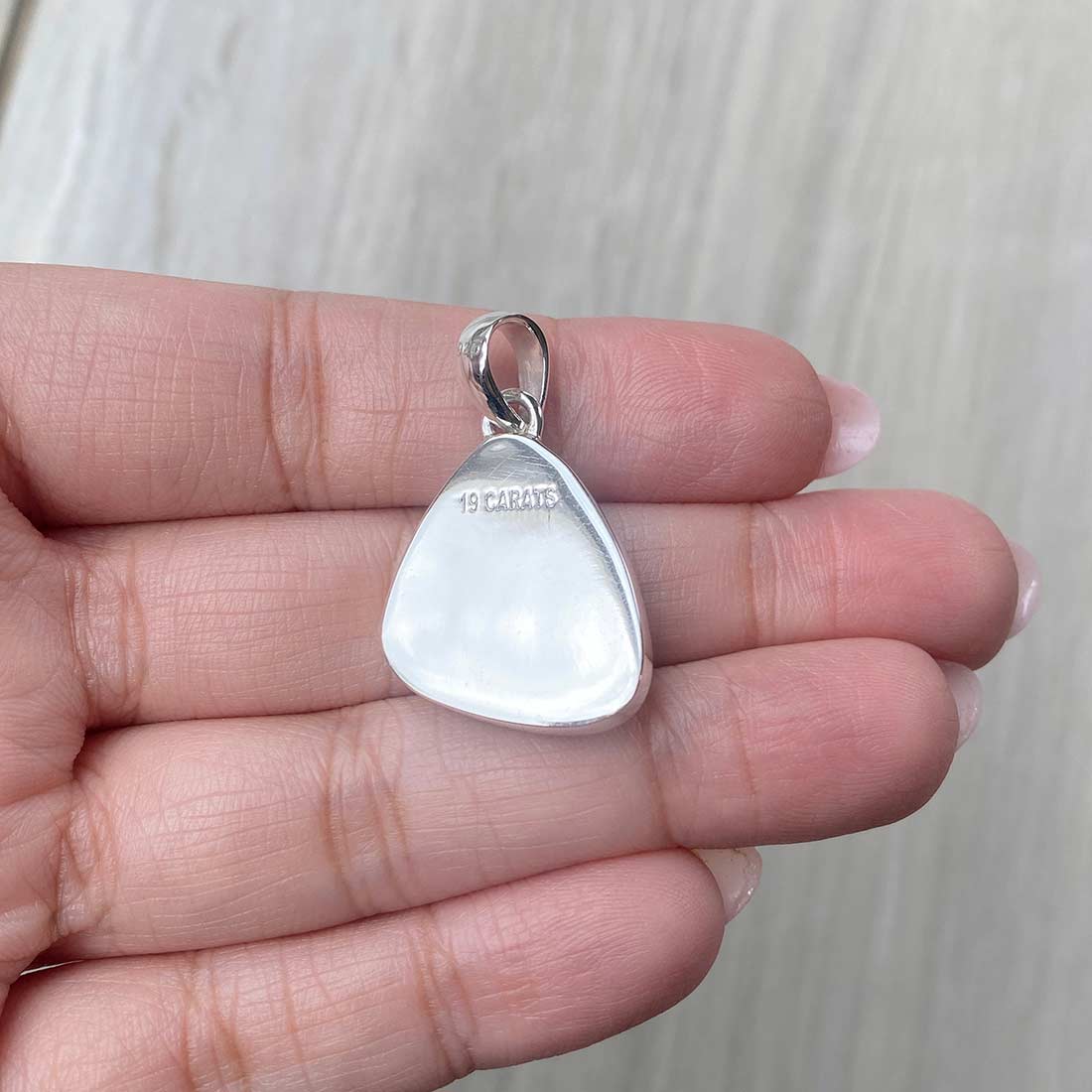 Larimar Pendant-(LBS-P-14.)