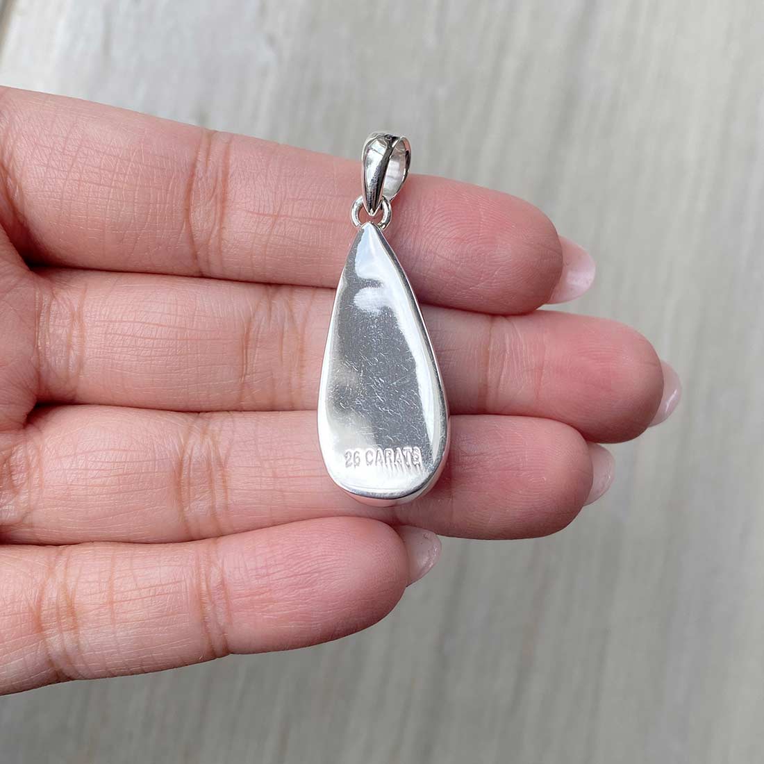 Larimar Pendant-(LBS-P-16.)