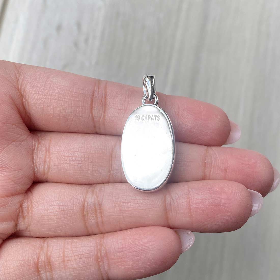 Larimar Pendant-(LBS-P-18.)