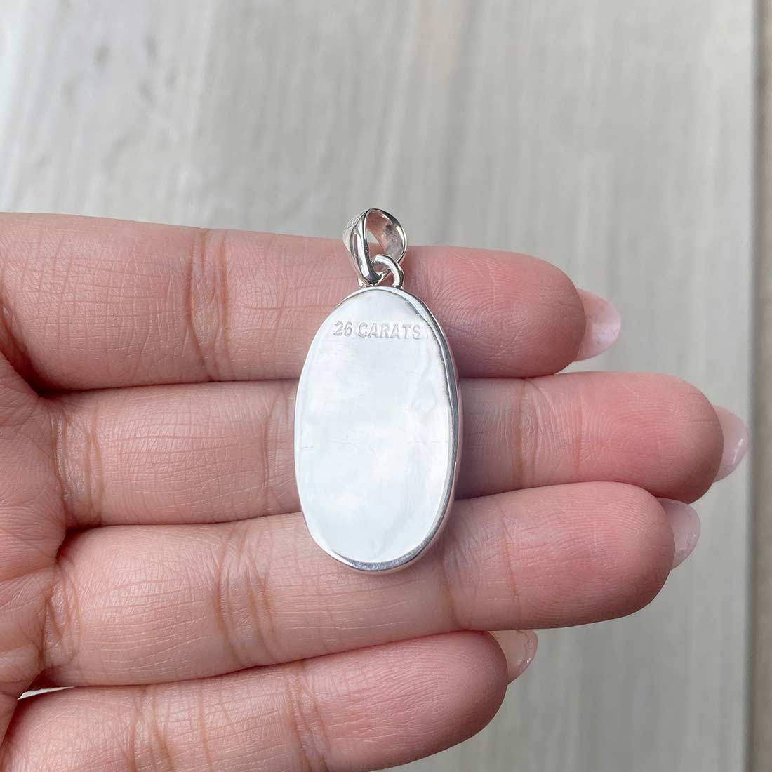 Larimar Pendant-(LBS-P-22.)
