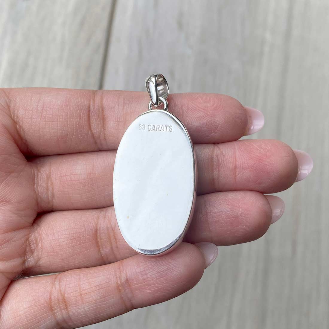 Larimar Pendant-(LBS-P-27.)