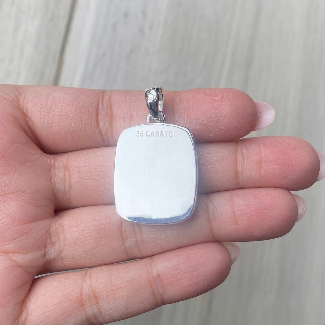 Larimar Pendant-(LBS-P-3.)