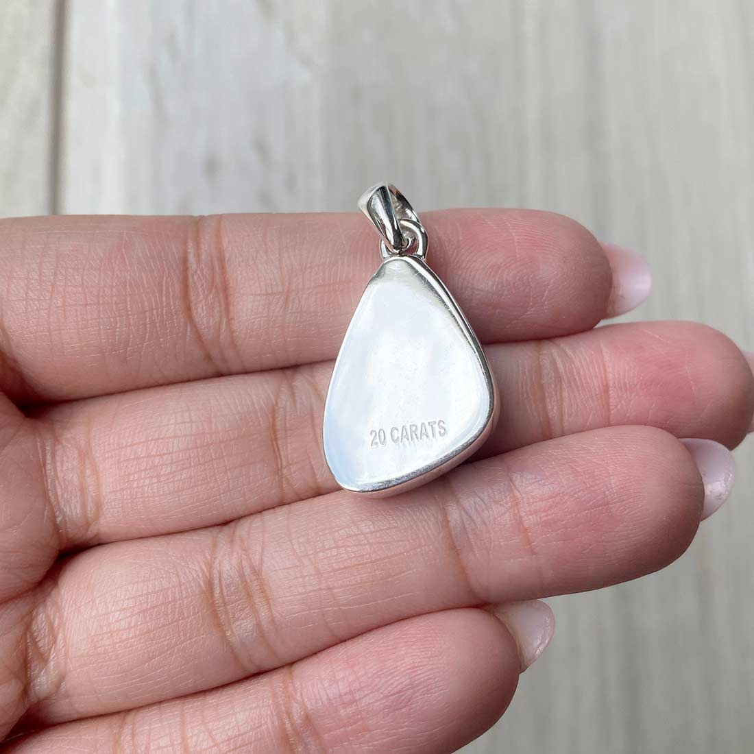 Larimar Pendant-(LBS-P-38.)