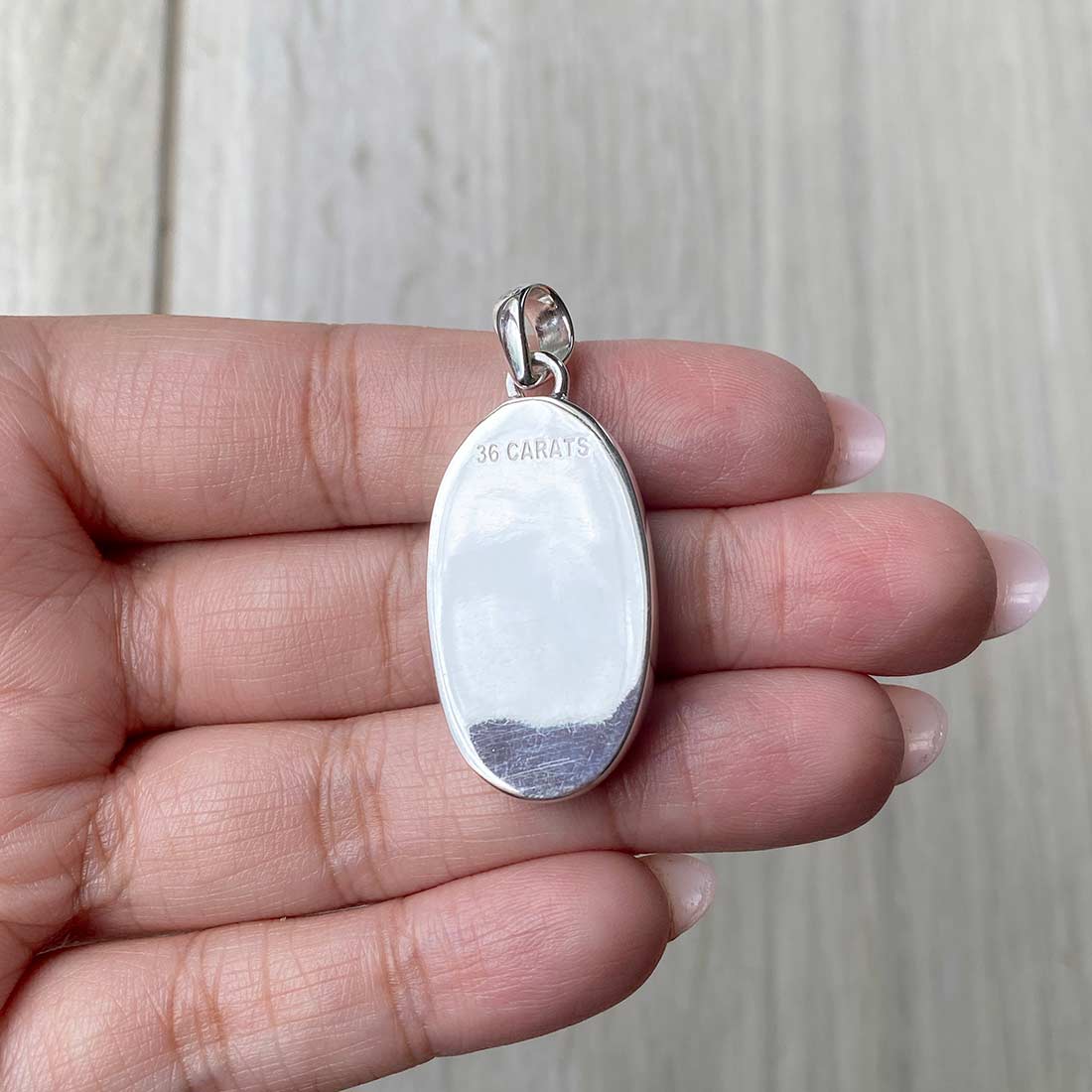 Larimar Pendant-(LBS-P-39.)